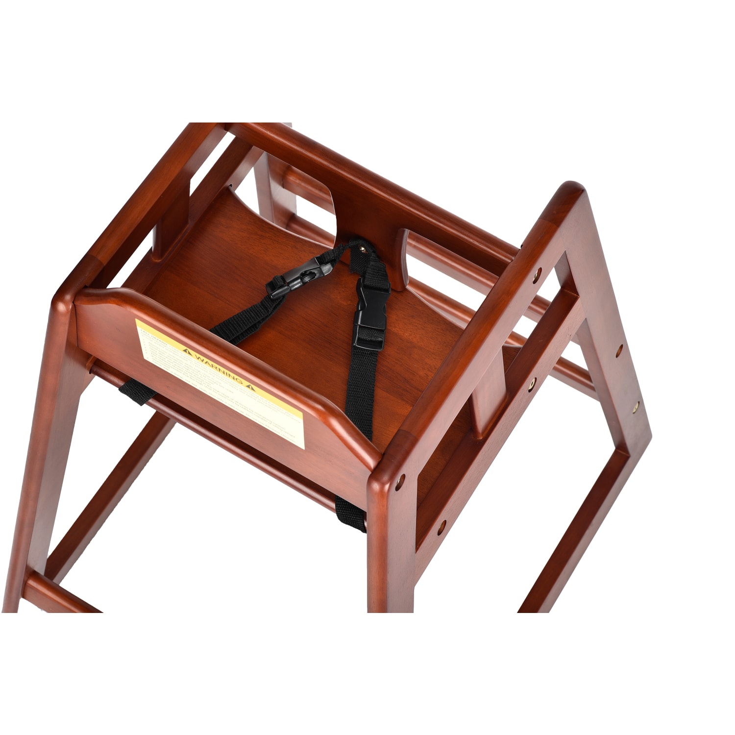 Alpine Industries Stackable Baby High Chairs, Mahogany, Set Of 2 High Chairs - Image 5