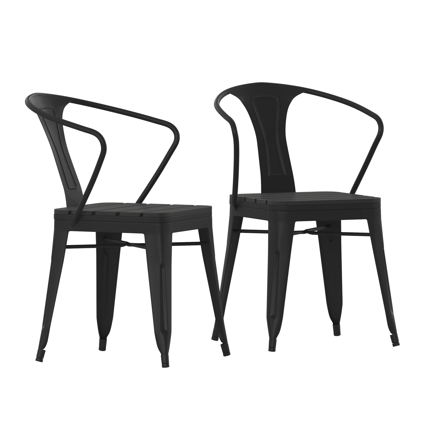 Flash Furniture Helvey Commercial MetalResin Outdoor Furniture Stacking Armchairs Black Set Of 2 Chairs PopularChairscom Flash Furniture Helvey Commercial MetalResin Outdoor Furniture Stacking Armchairs Black Set Of 2 Chairs PopularChairscom