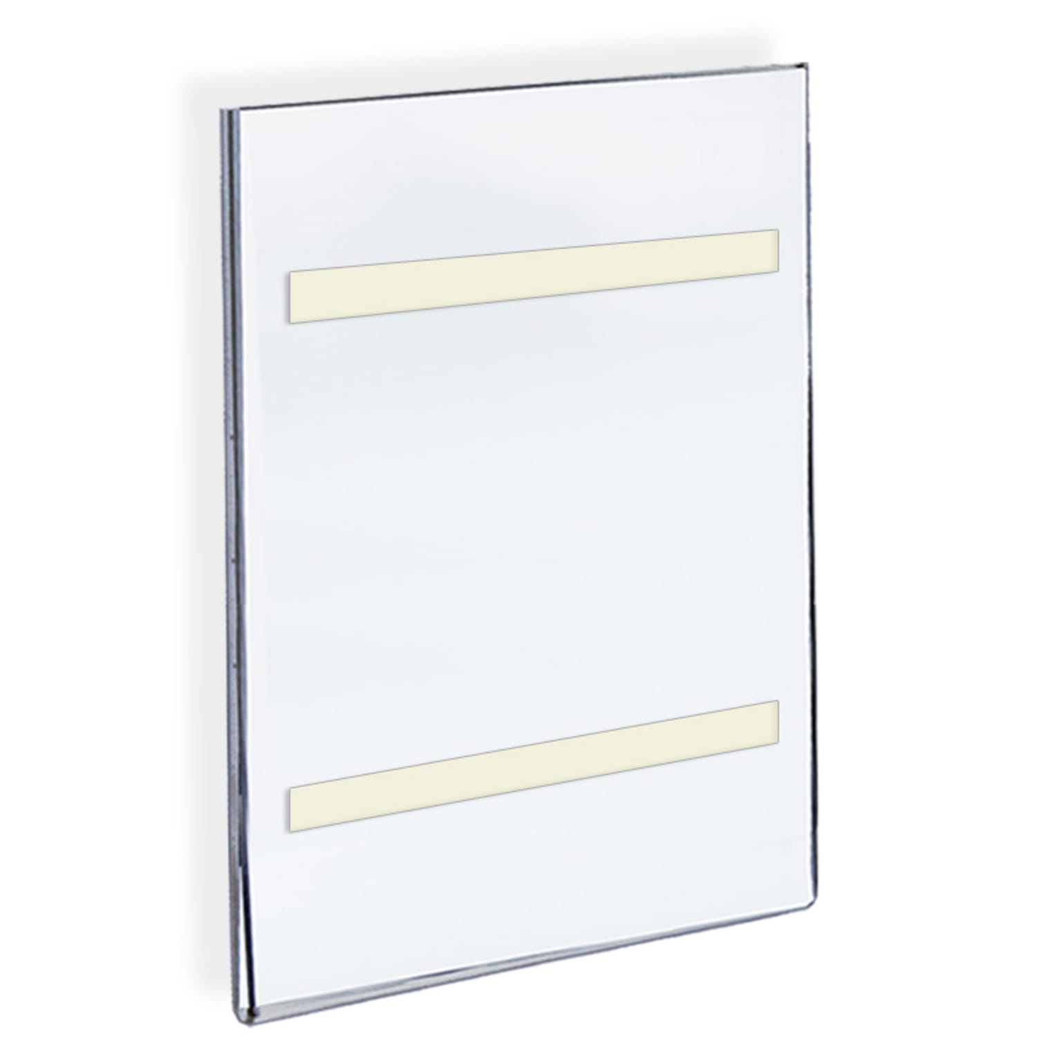 Azar Displays Acrylic Sign Holders With Adhesive Tape, 17in x 11in, Clear, Pack Of 10 - Image 3