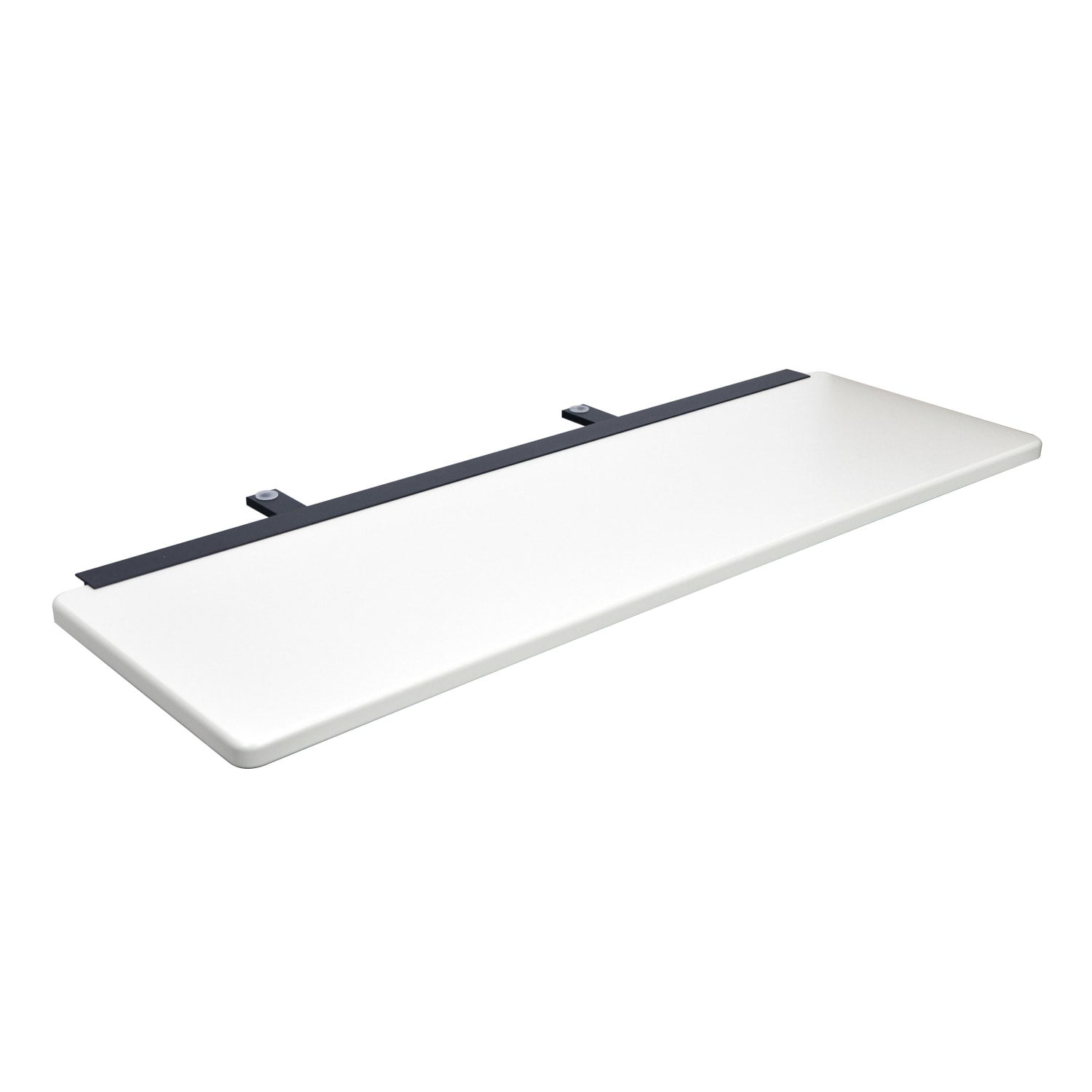 Ergo Desktop 28inW Keyboard Extension For Corner Desk, Putty - Image 4