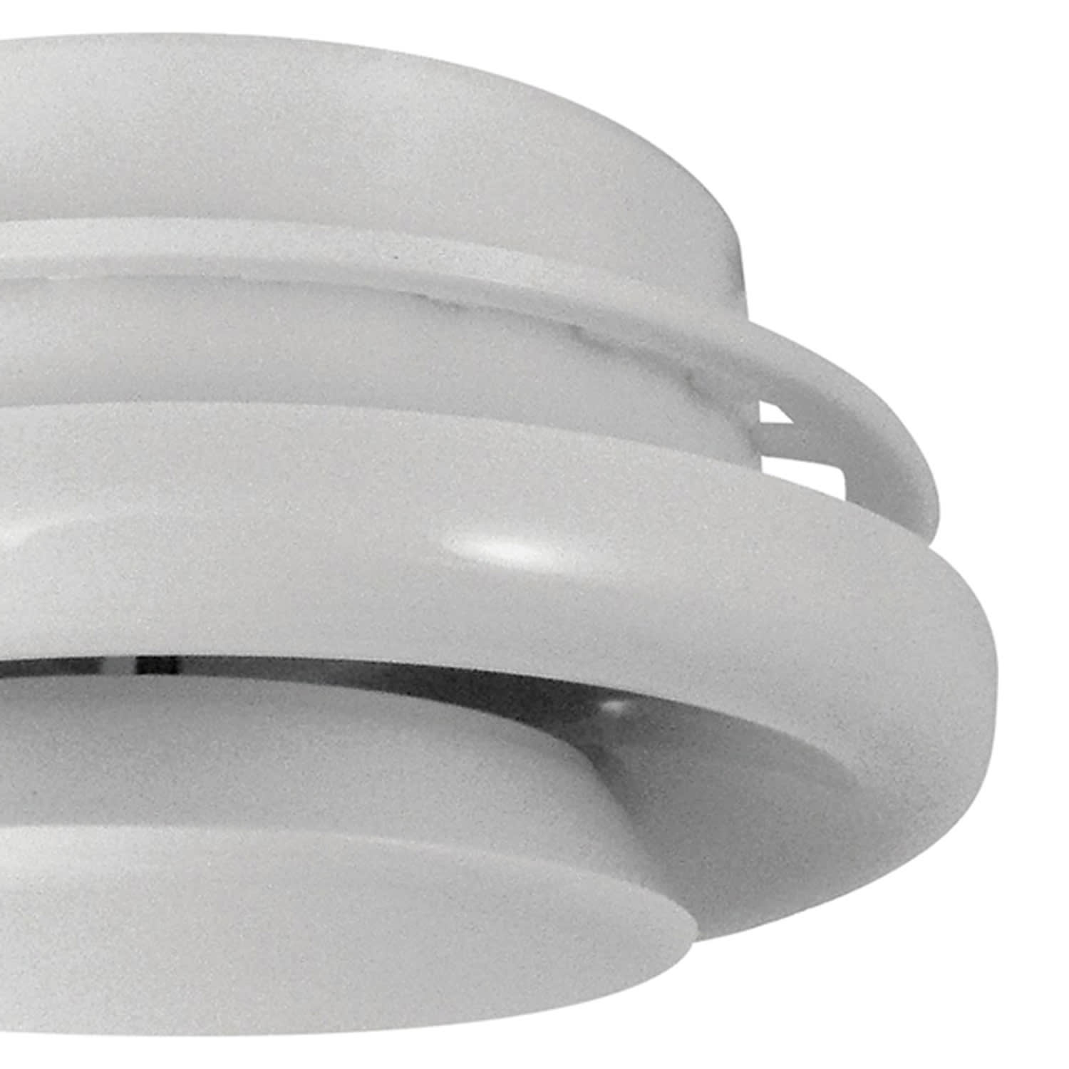 Deflecto 6-In. Suspended Ceiling Air Diffuser, White (TFG6) - Image 5