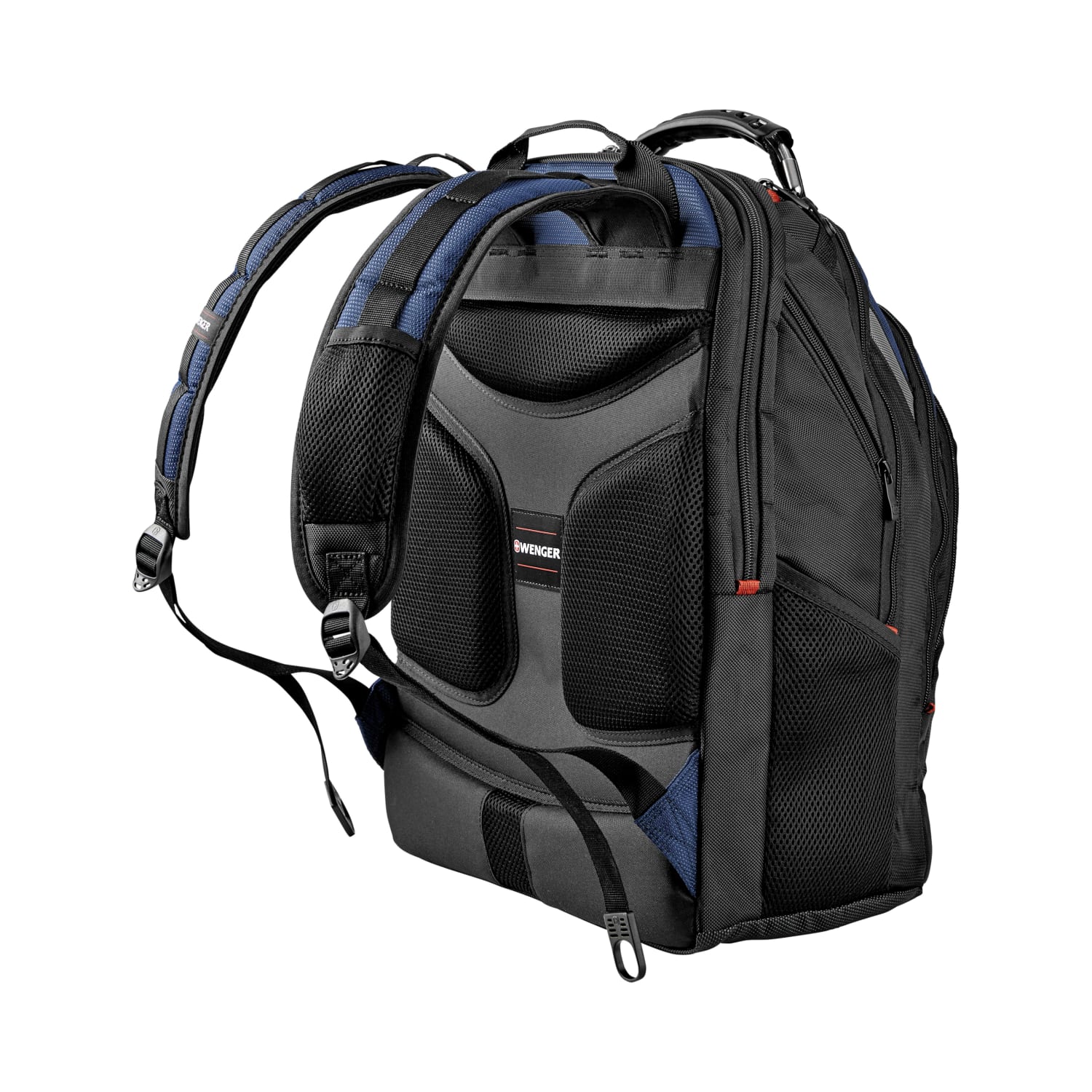 Wenger Ibex Laptop Backpack, Black/Blue - Image 6