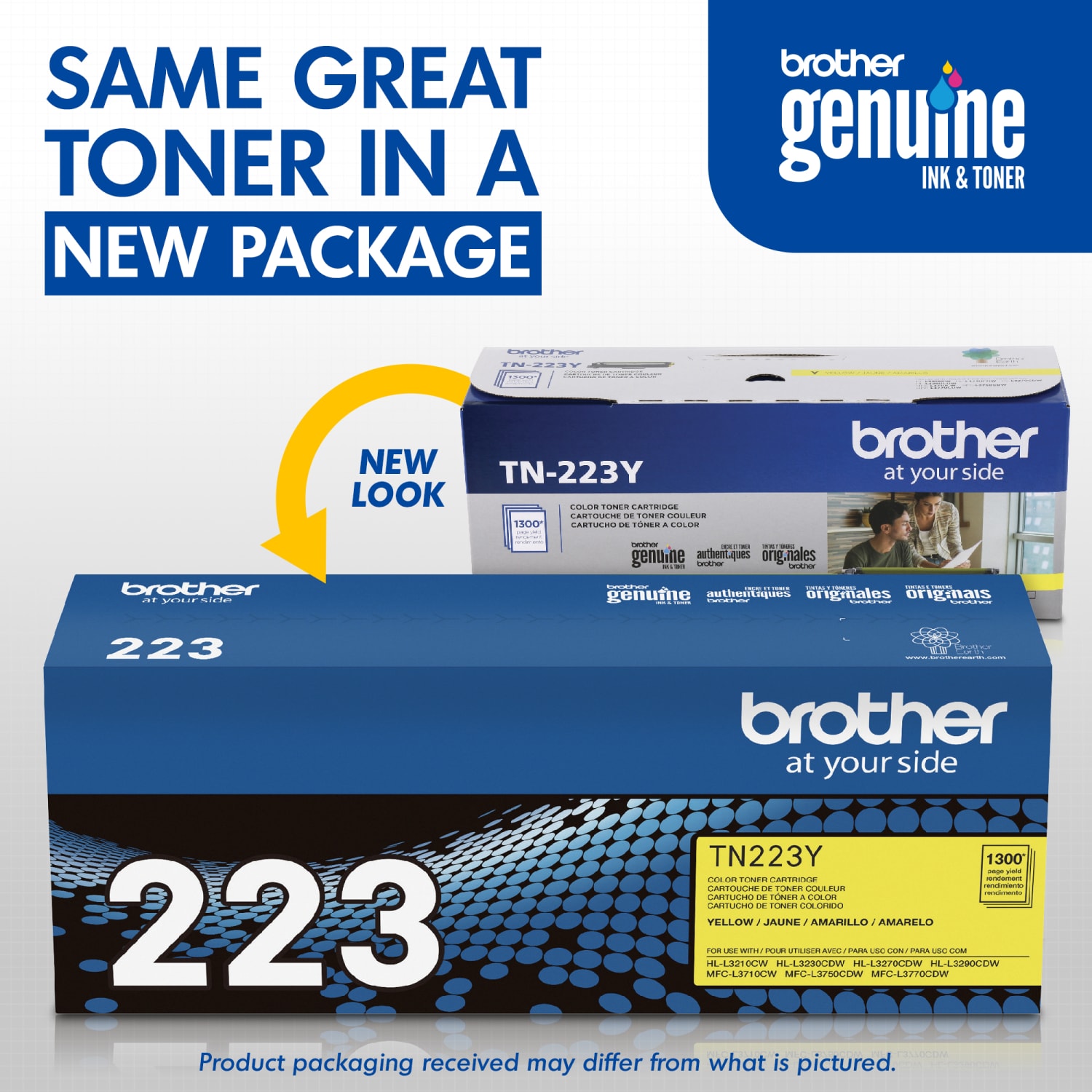 Brother TN-223 Yellow Toner Cartridge, TN-223Y - Image 4