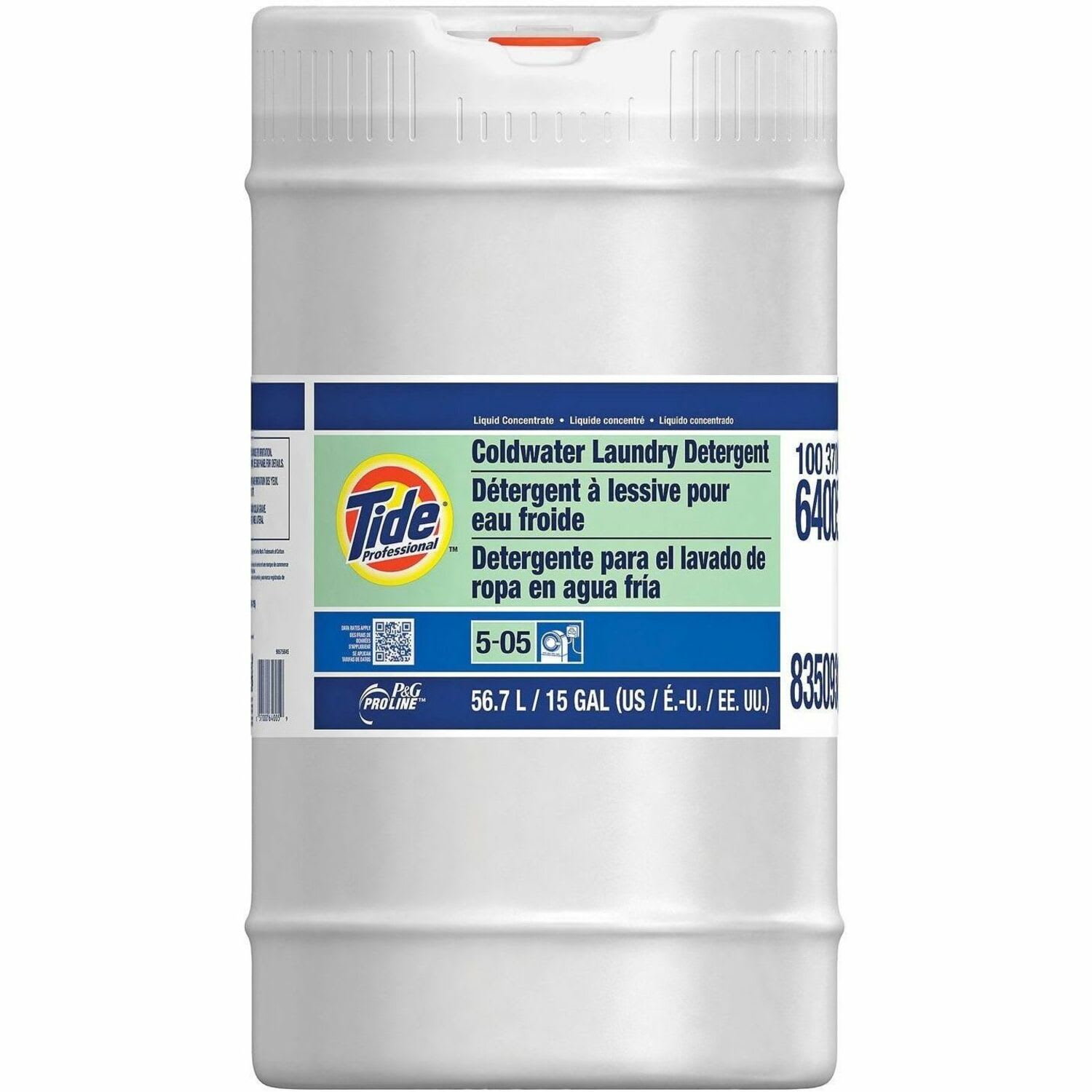 Tide Professional Coldwater Laundry Detergent, Tide Original Scent, 15 gal Container - Image 6