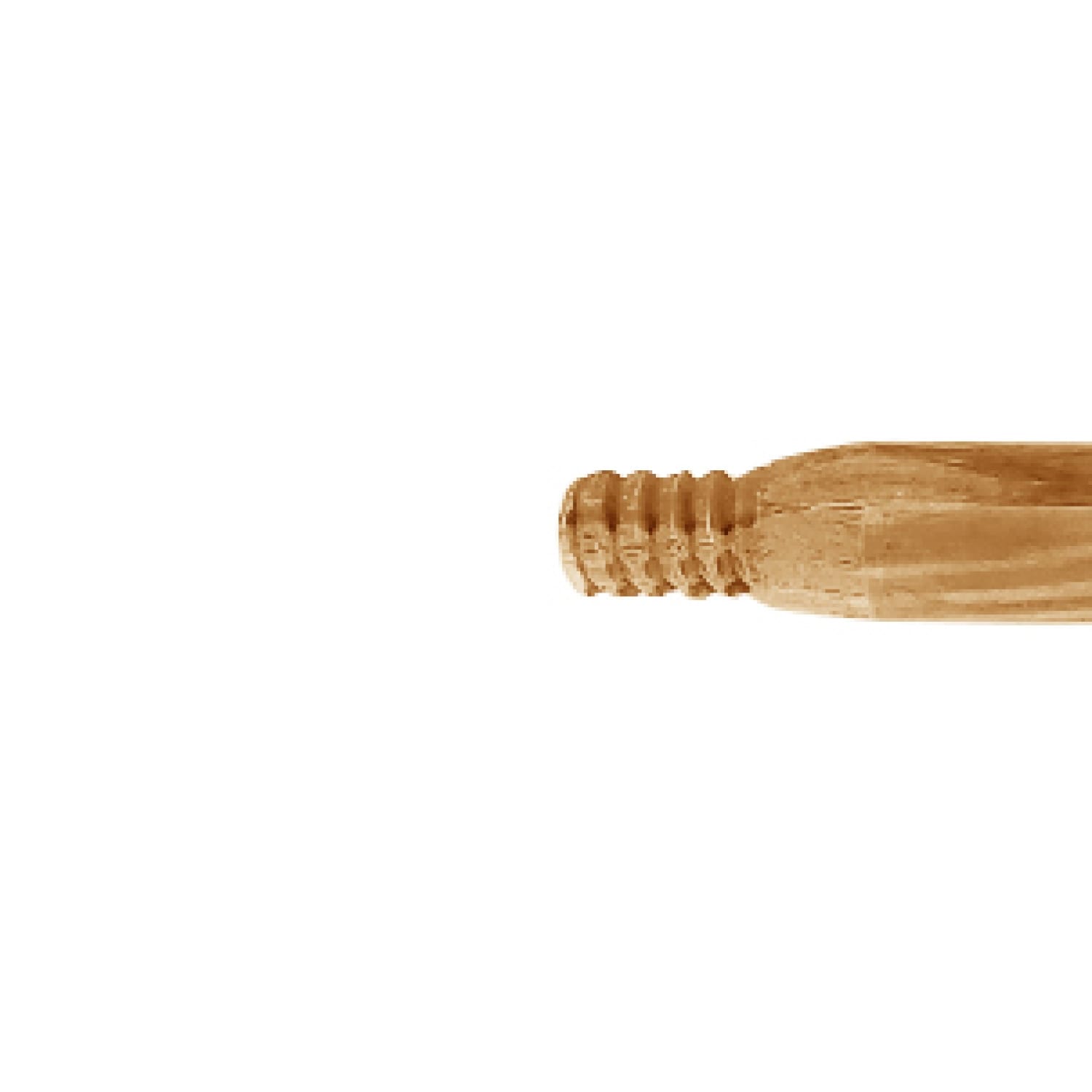 Globe Commercial Products Wood Broom Handle, 15/16in x 60in, Beige/Brown - Image 3
