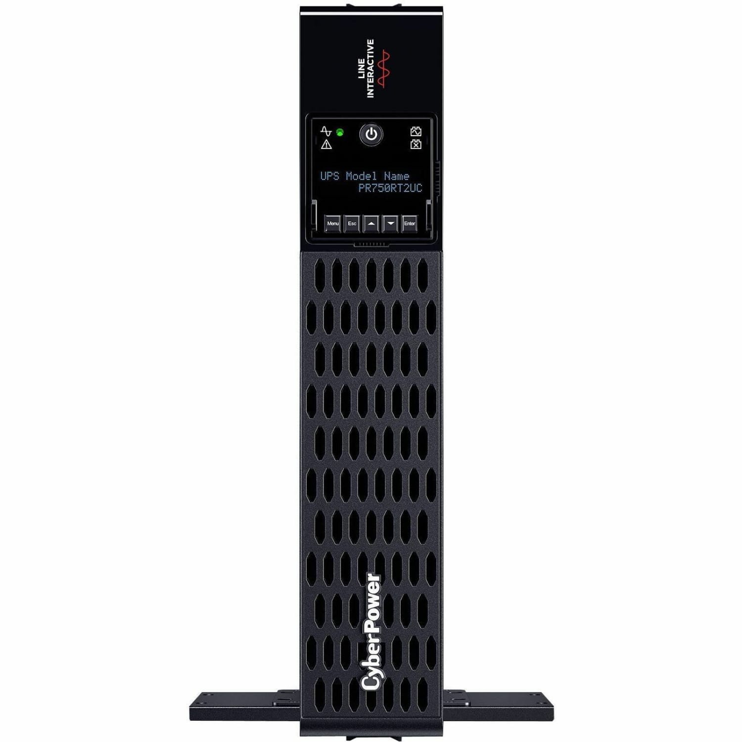 CyberPower Smart App Sinewave PR750RT2UC 750VA Rack/Tower UPS - 2U Rack/Tower - AVR - 3 Hour Recharge - PR750RT2UC - Image 4