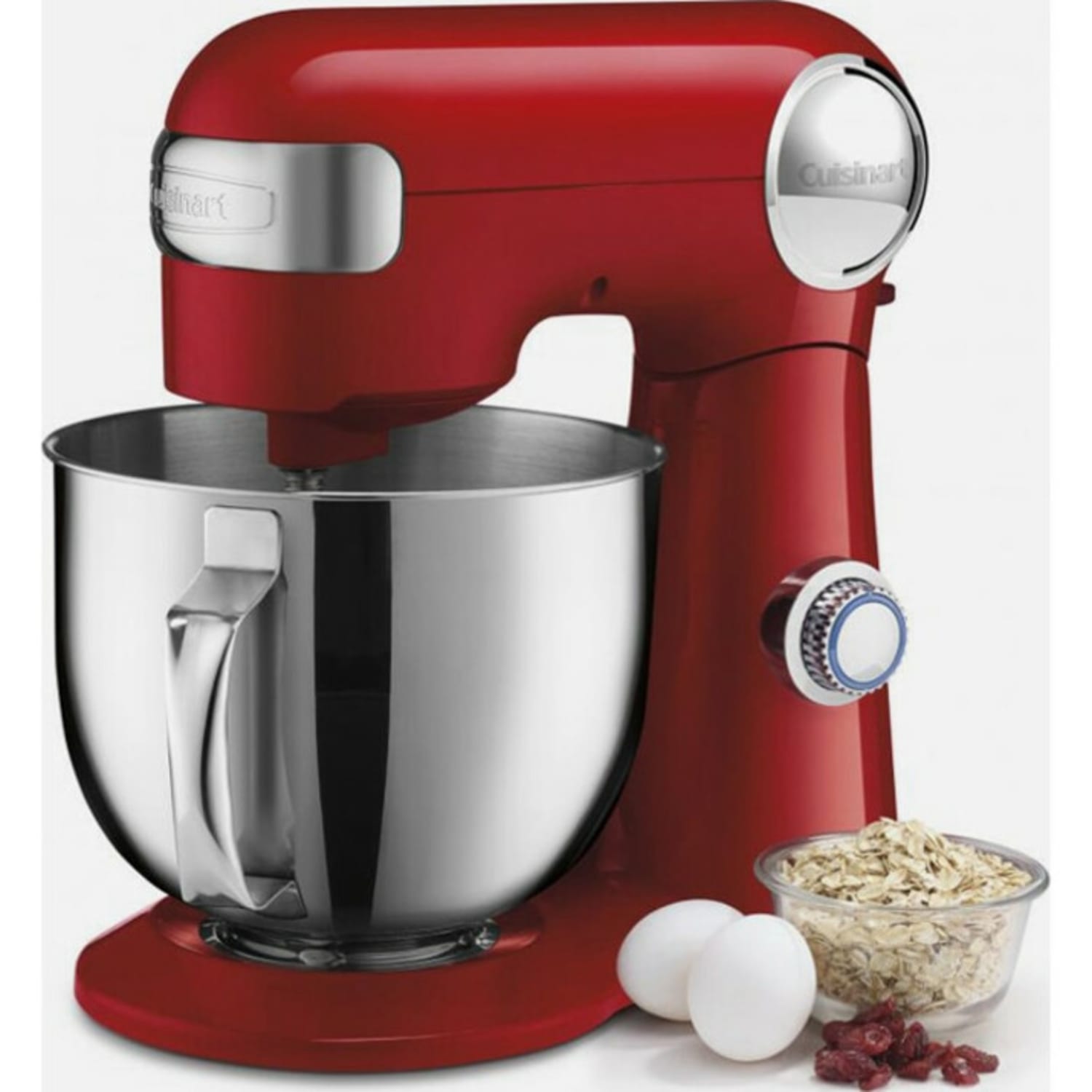 Cuisinart Precision Master Stand Mixer, 14-3/16in x 7-7/8in x 14-3/4in, Ruby Red - Image 5