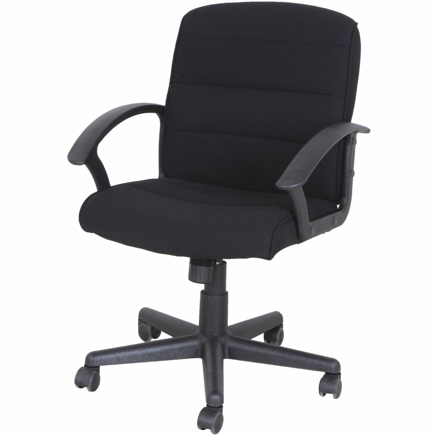 Lorell Soho Fabric Task Chair, Black - Image 4