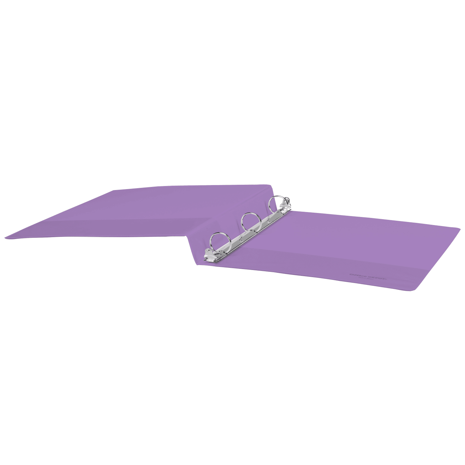 Office Depot 3-Ring Durable View Binder, 1in Round Rings, 49% Recycled, Purple - Image 4