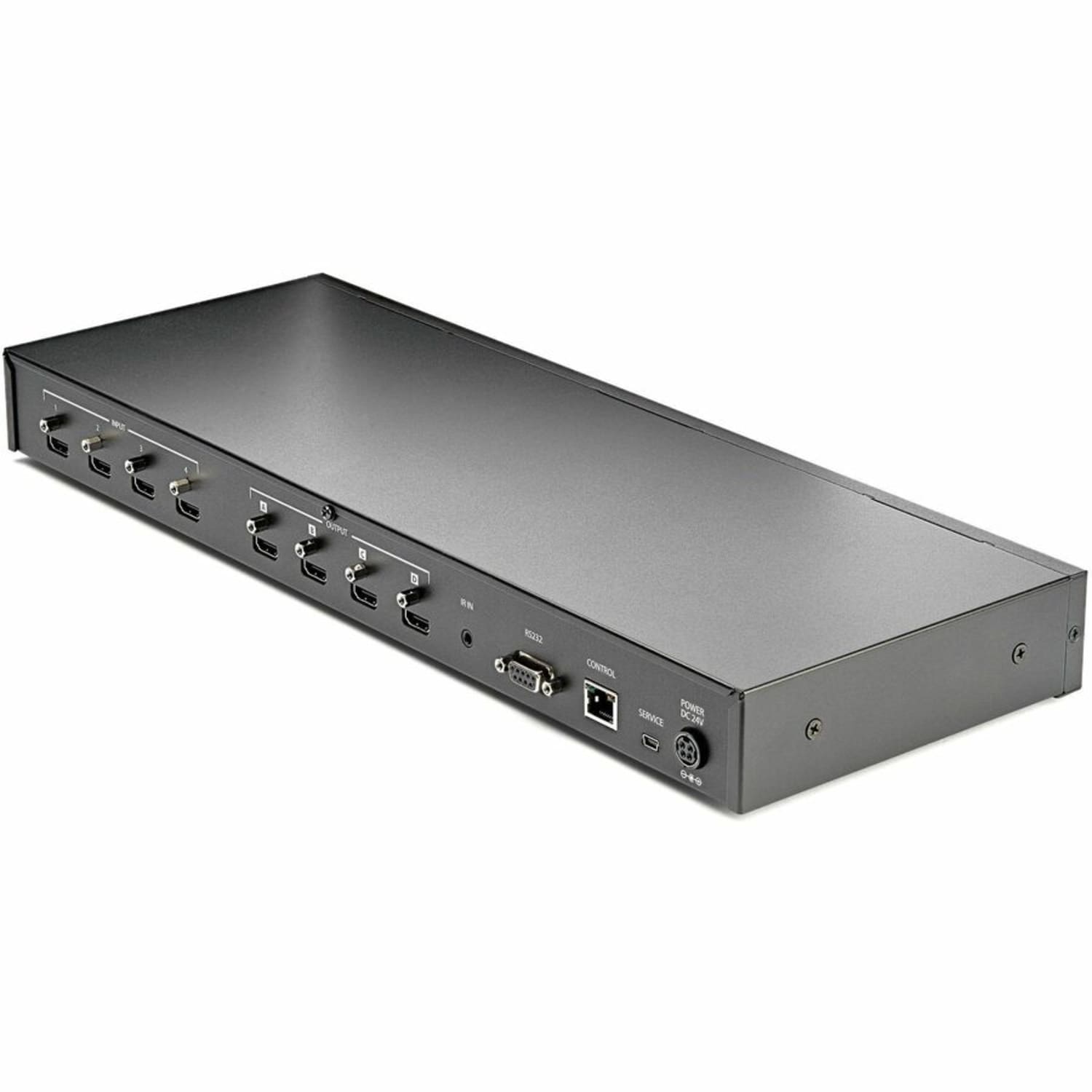 StarTech.com 4x4 HDMI Matrix Switch with Audio and Ethernet Control - 4K 60Hz - HDMI Switcher Box for Video Wall - Rack Mountable - Image 5