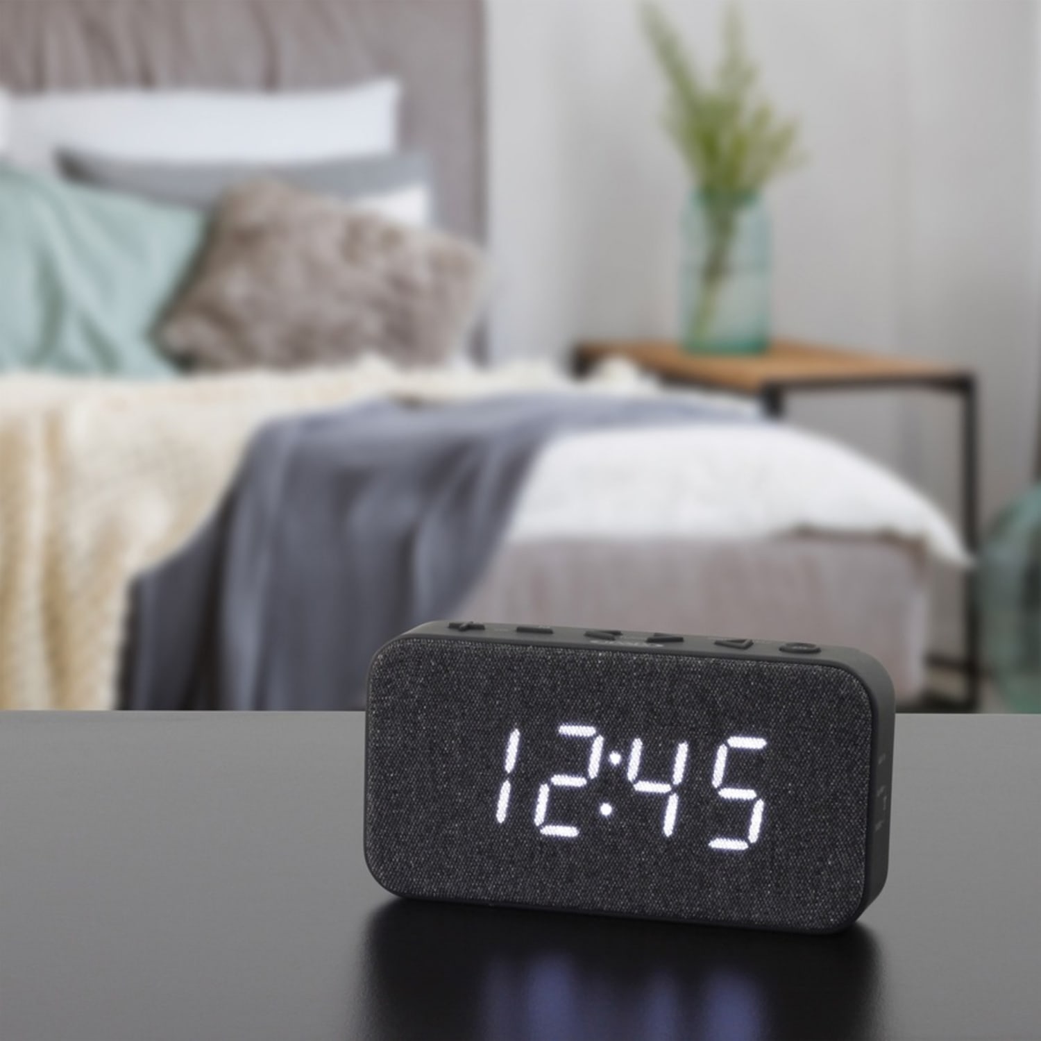 Jensen JCR-229 Clock Radio - 2 x Alarm - FM - USB - Speaker - Image 5