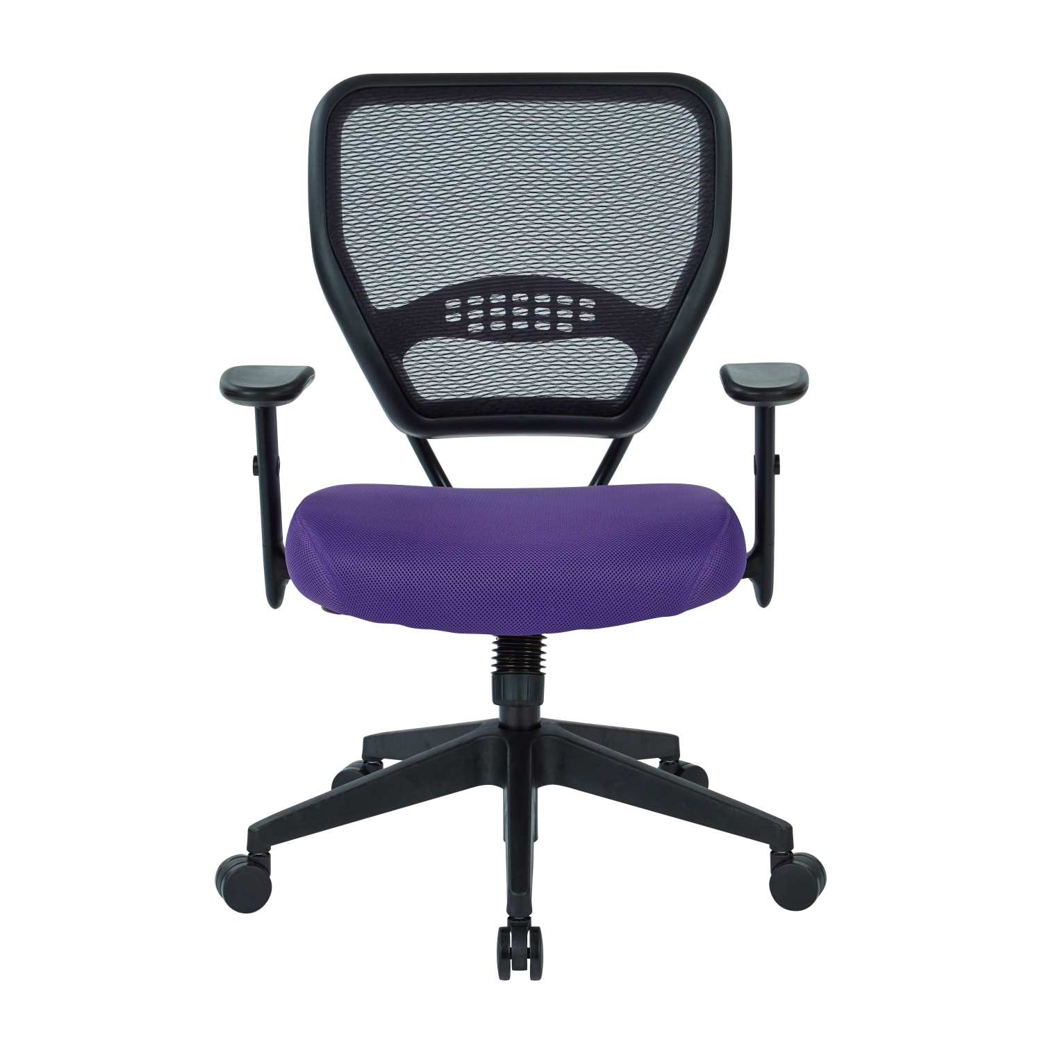 Office Star Professional Ergonomic Mid-Back AirGrid Managers Chair, Purple - Image 3