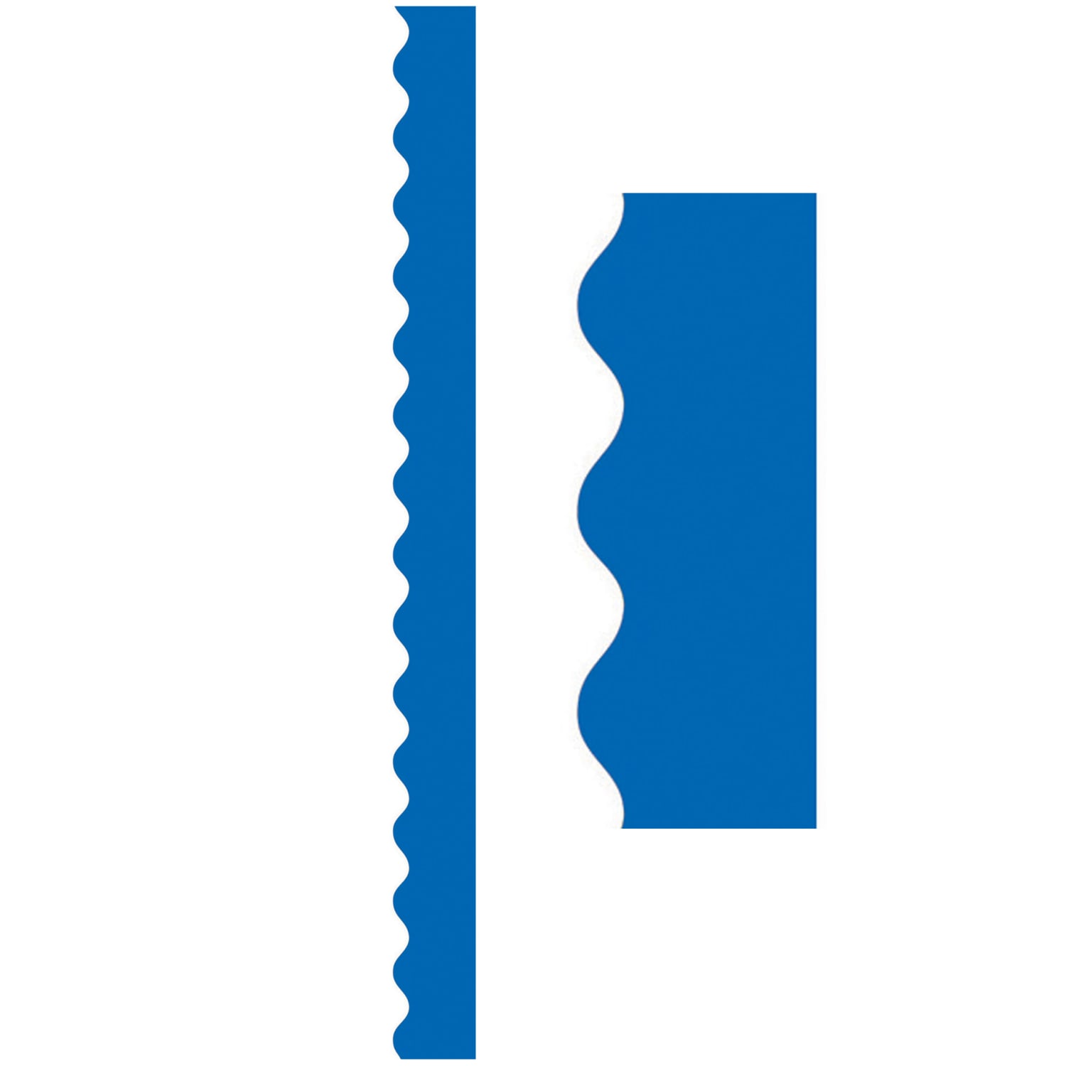 Teacher Created Resources Scalloped Border Trim Packs, 35', Blue, Set Of 6 Packs - Image 4