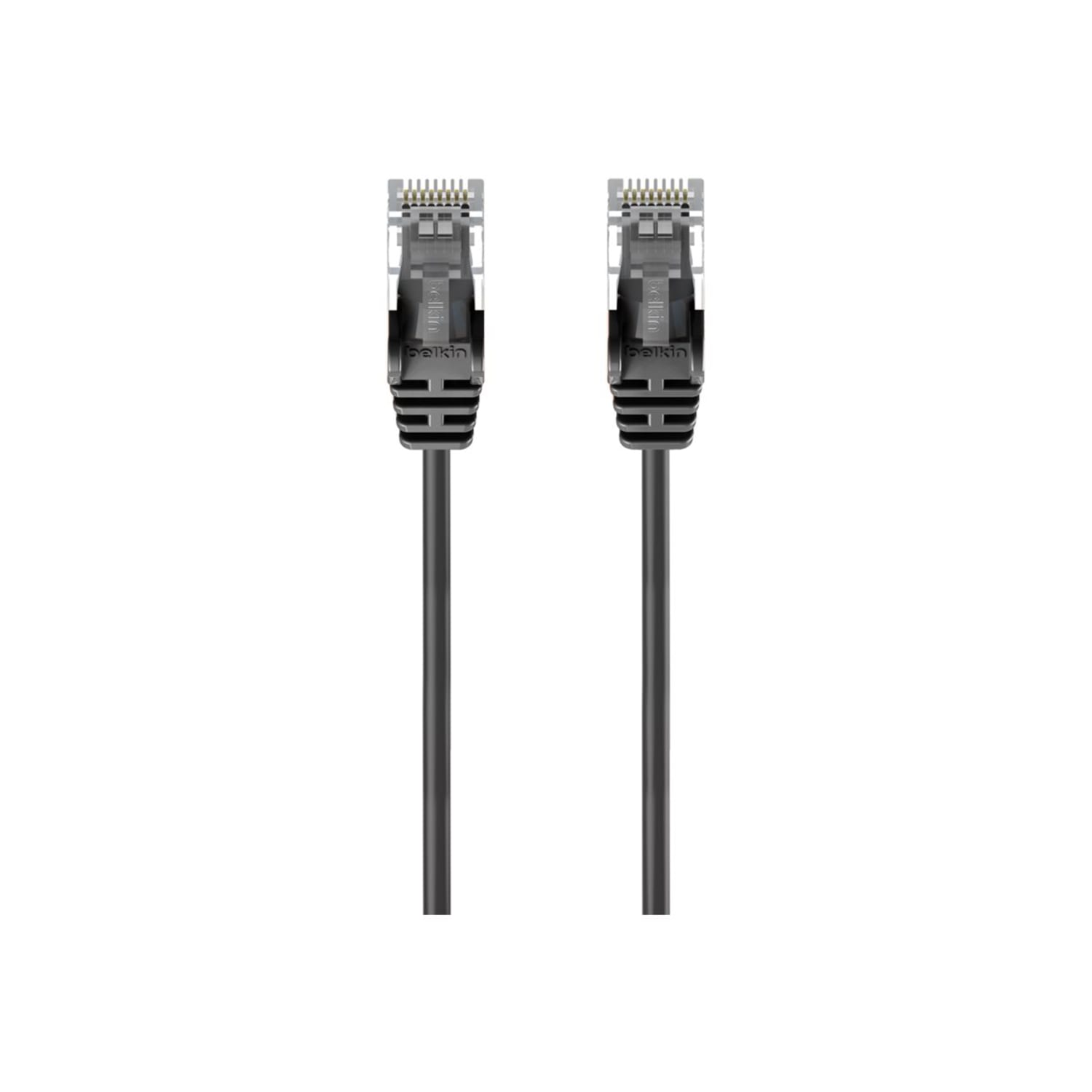 Belkin CAT6 Slim Gigabit Snagless UTP Ethernet Cable - 50 ft Category 6 Network Cable  - CE001B50S