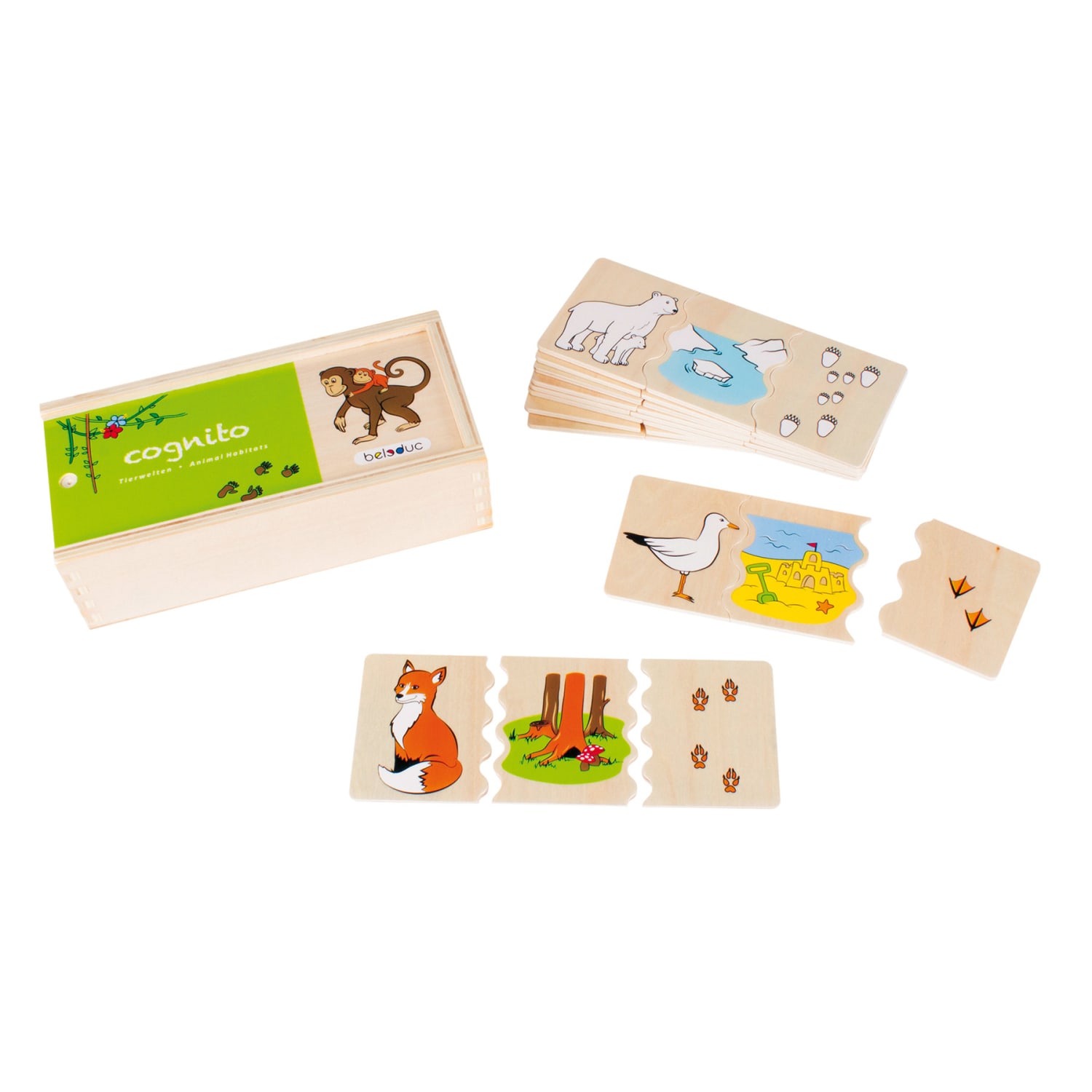 Beleduc Cognito Animal Habitats Puzzle - Image 3