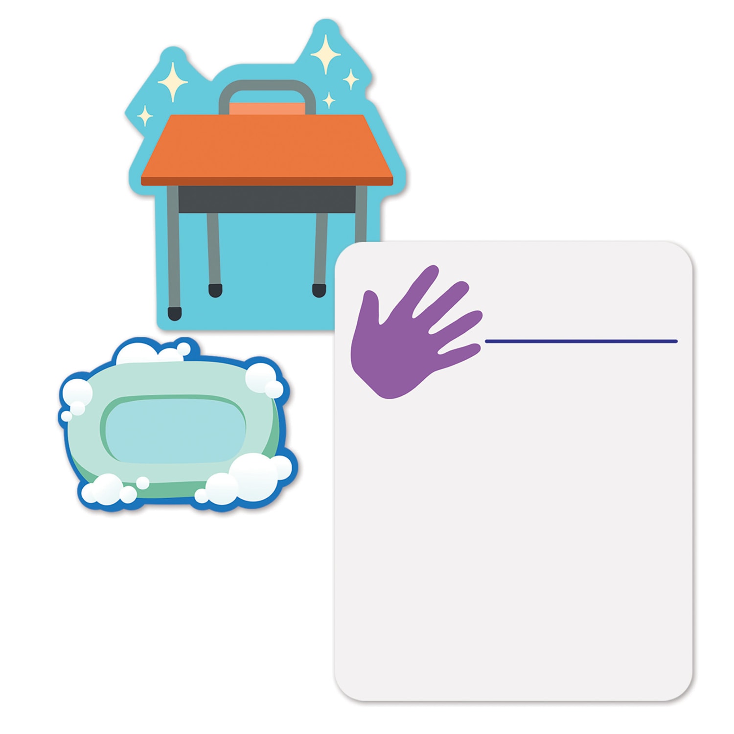 Learning Resources Healthy Hands Pocket Chart - Image 5