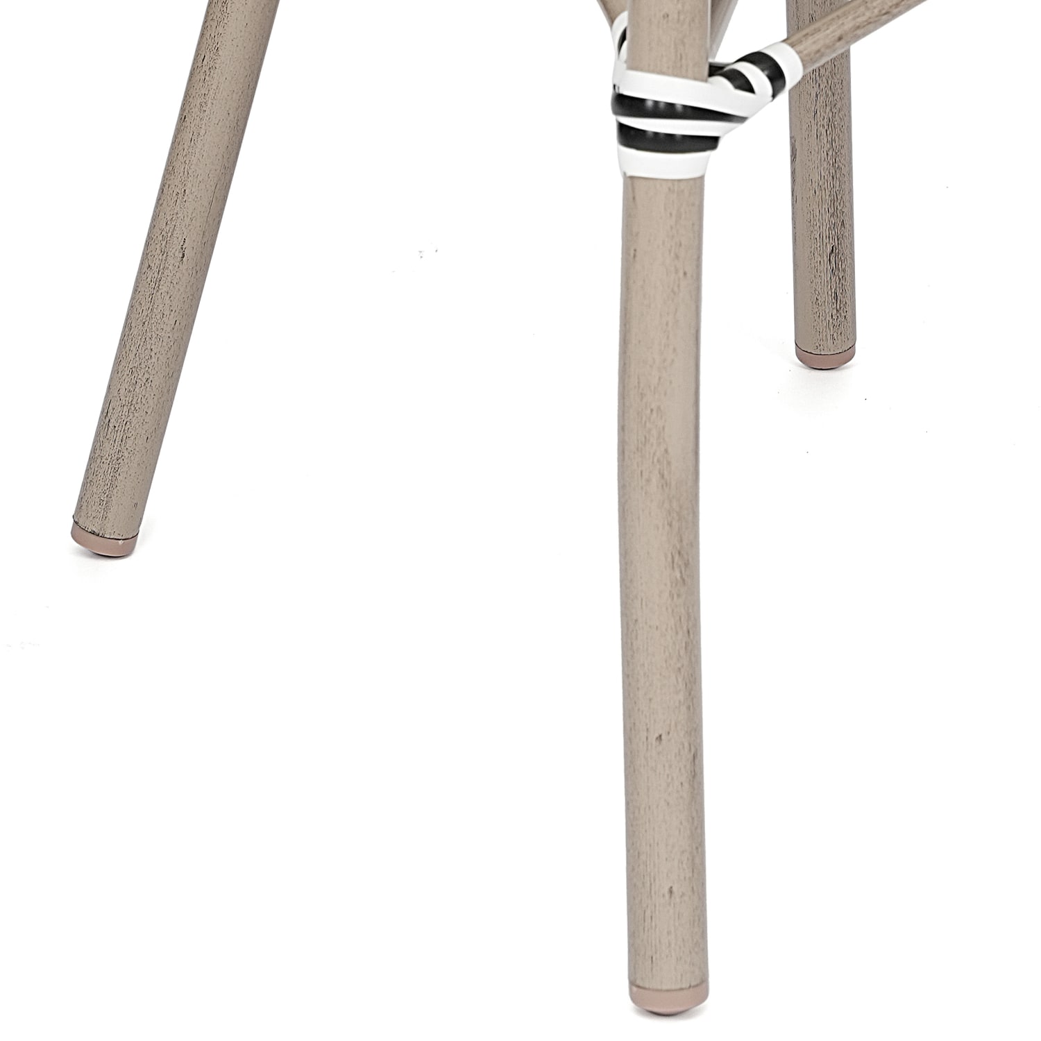 Flash Furniture 2 Pack Marseille IndoorOutdoor Commercial Thonet Bistro Stacking Chair with Arms Black  WhiteLight Natural Frame  2SDA6422ATXTBWL PopularChairscom