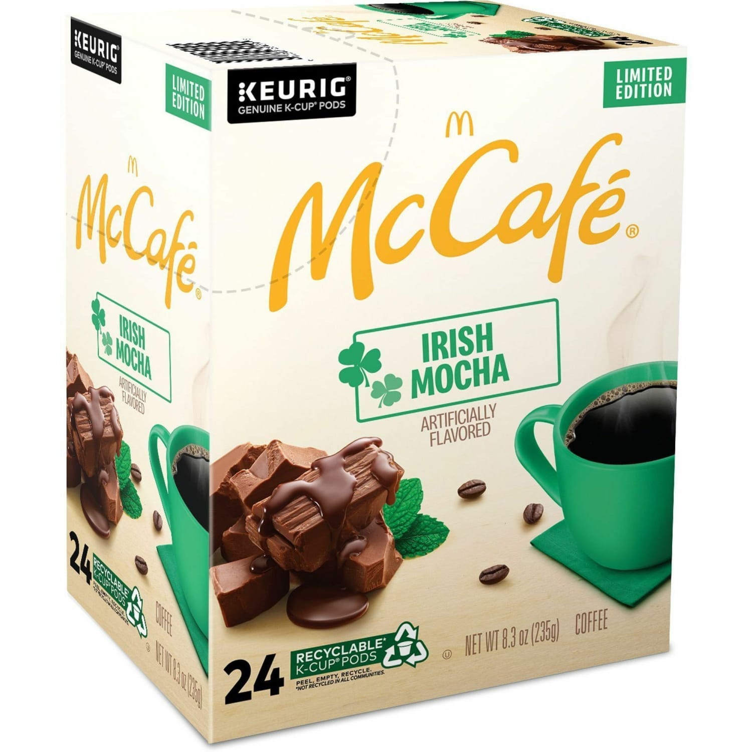 McCafe K-Cup Irish Mocha - Compatible with K-Cup Brewer - Light - 24 / Box - Image 3