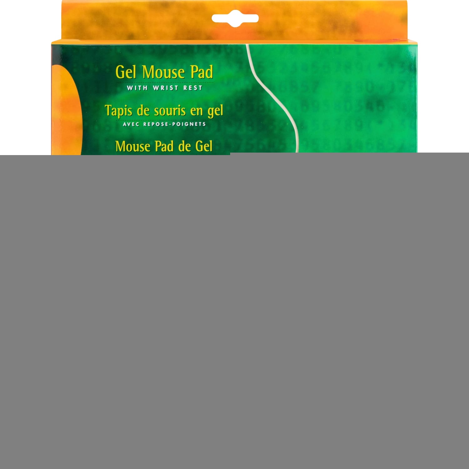 Compucessory Gel Mouse Pad, 9in x 10in x 1in, Black, CCS55151 - Image 3