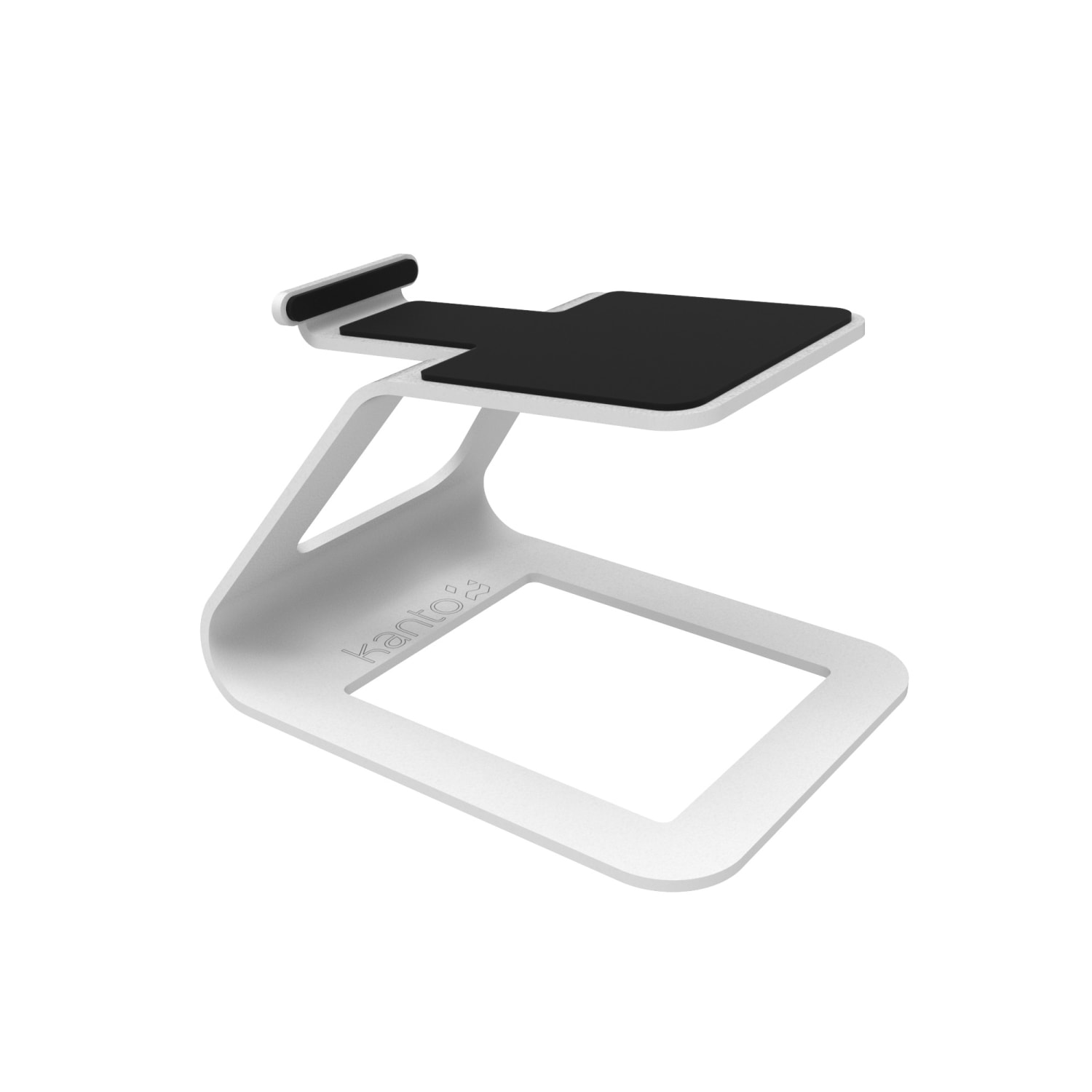 Kanto Desktop Speaker Stands SE2 - 7.10 lb Load Capacity - 3.80in Height - Desktop - Silicone, Steel - White - Image 4