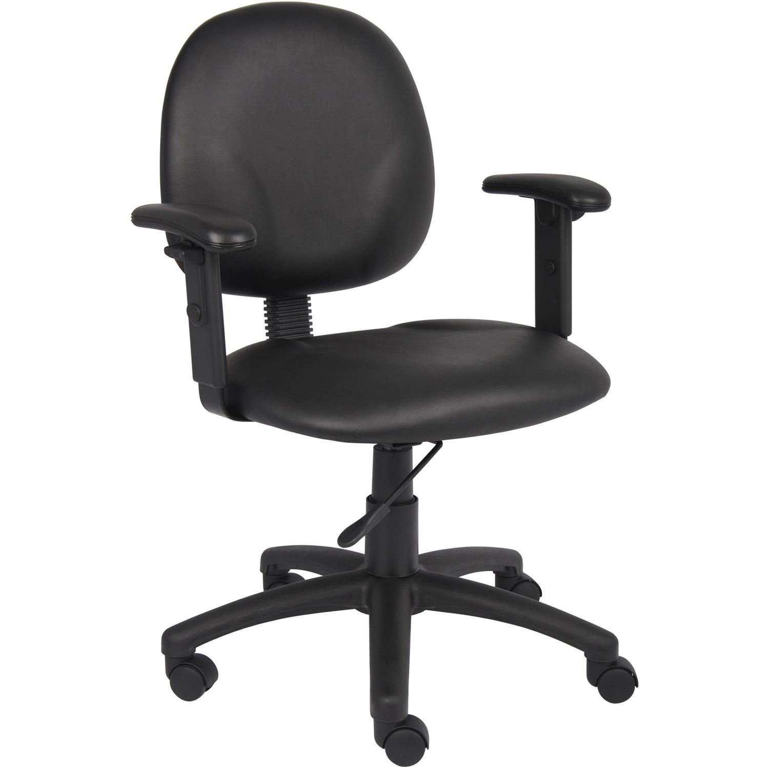Boss Office Products Task Chair With Antimicrobial Protection, Black - Image 5