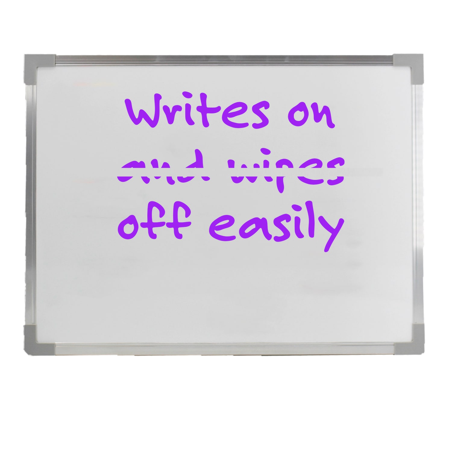 Crestline Products Dry-Erase Whiteboard, 36in x 48in, Silver Aluminum Frame - Image 3