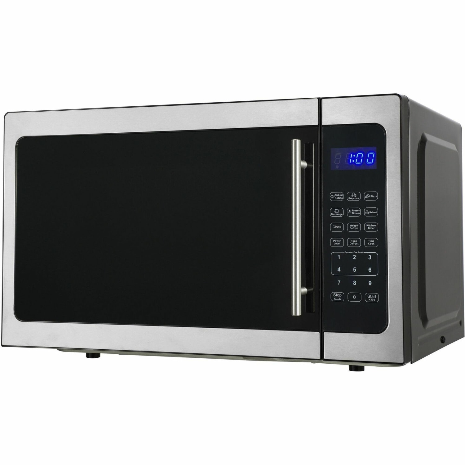 Avanti Touch Microwave Oven, 1.5 cu ft, 13inH x 18-1/4inW x 21-1/4inD, Stainless Steel - Image 4