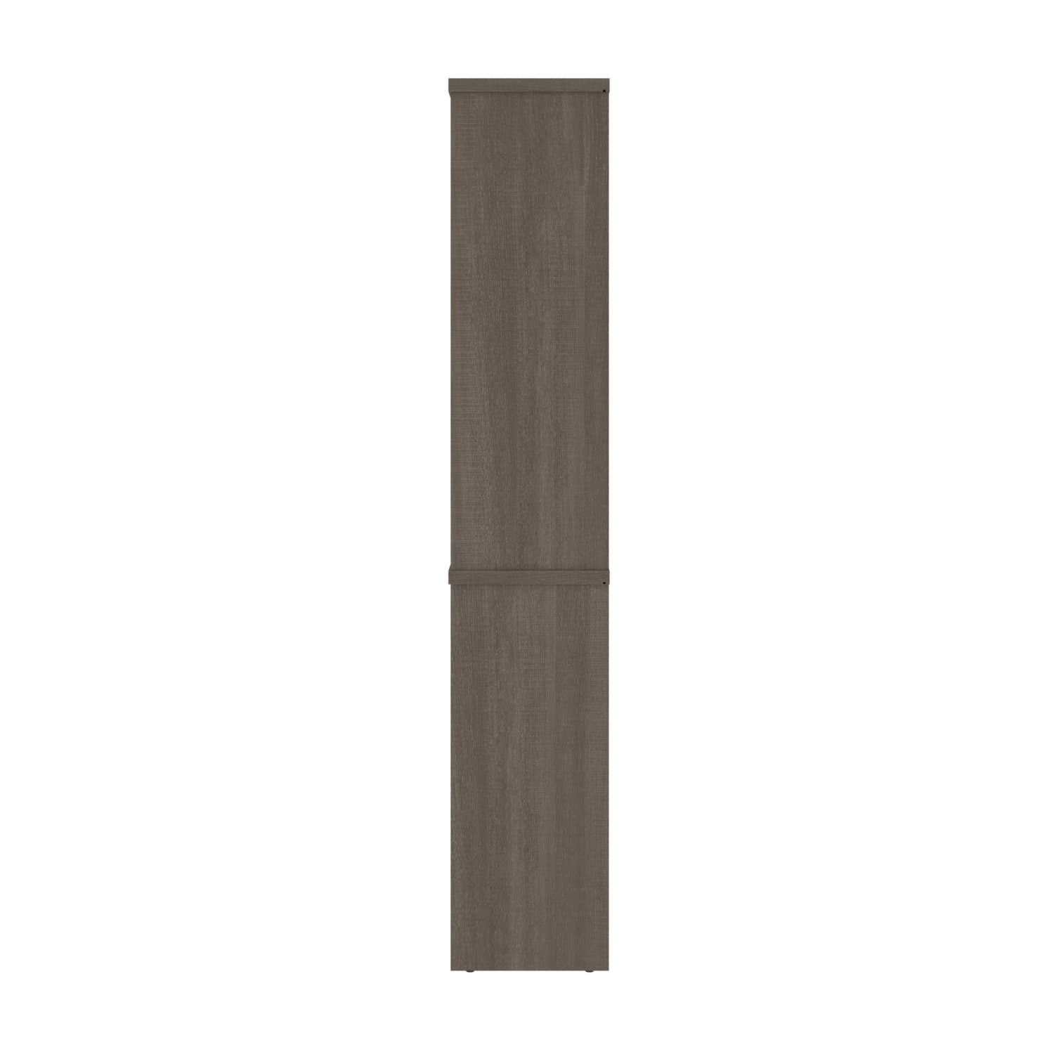 Bestar Universel 66inH 5-Shelf Bookcase, Bark Gray - Image 5