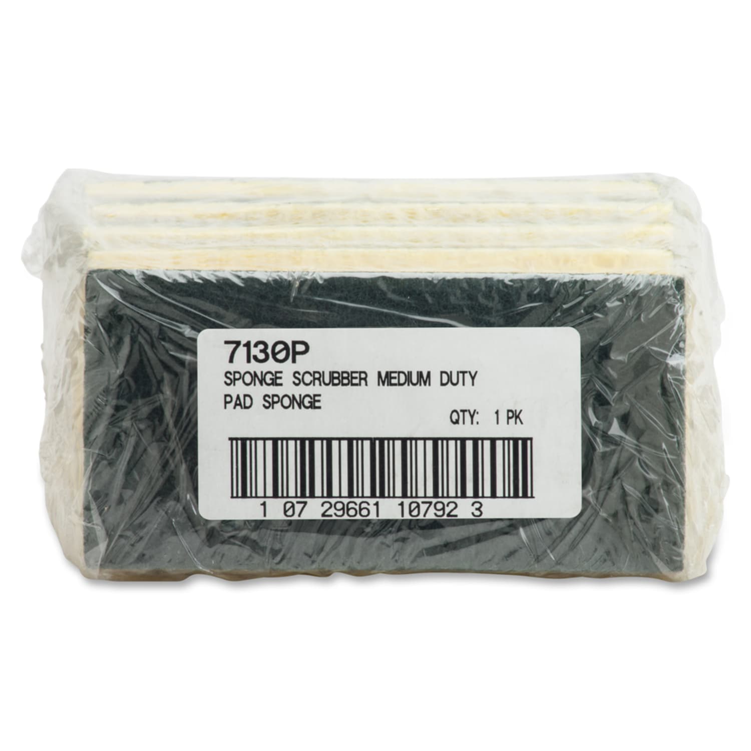 Impact Cellulose Scrubber Sponge - 0.9in Height x 3.2in Width x 6.3in Length - 5 / Pack - Cellulose - Yellow, Green - Image 4