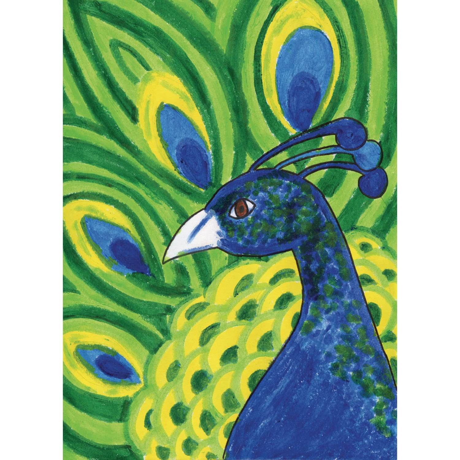 Creativity Street Glide-On Tempera Paint Sticks, 5 mL, Primary, Pack Of 12 Sticks, Set Of 2 Packs - Image 6