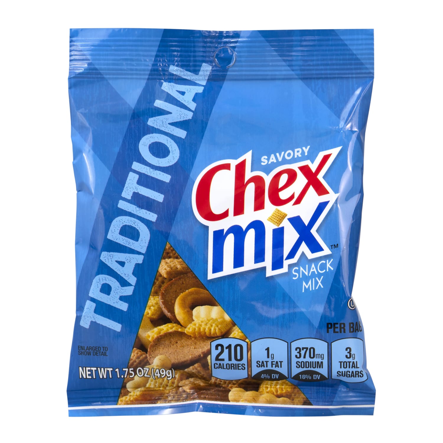 Chex Mix Traditional Snack Mix, 1.75 Oz, Pack Of 60 Bags - Image 4