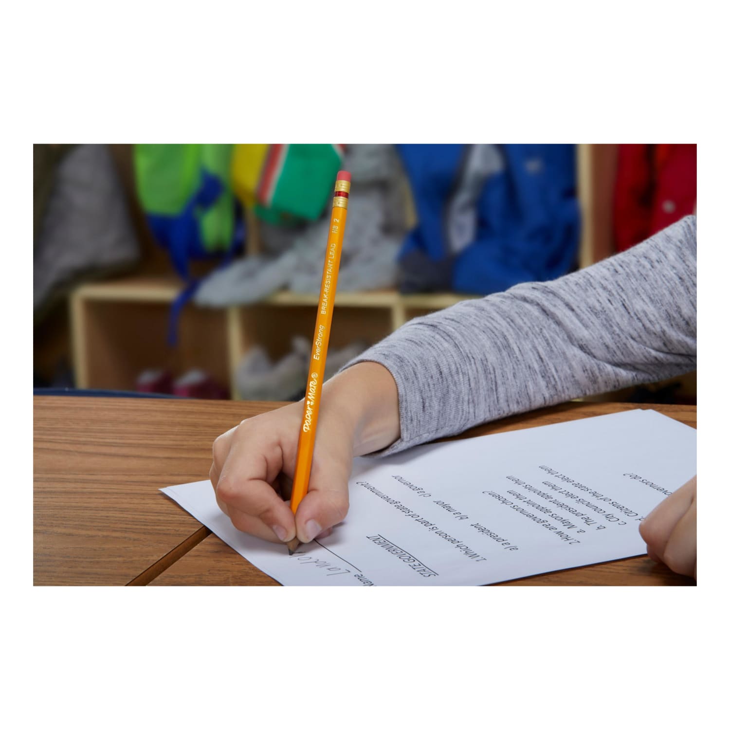 Paper Mate Everstrong Break-Resistant Pencils, #2 HB Lead, Pack Of 12 Pencils - Image 5