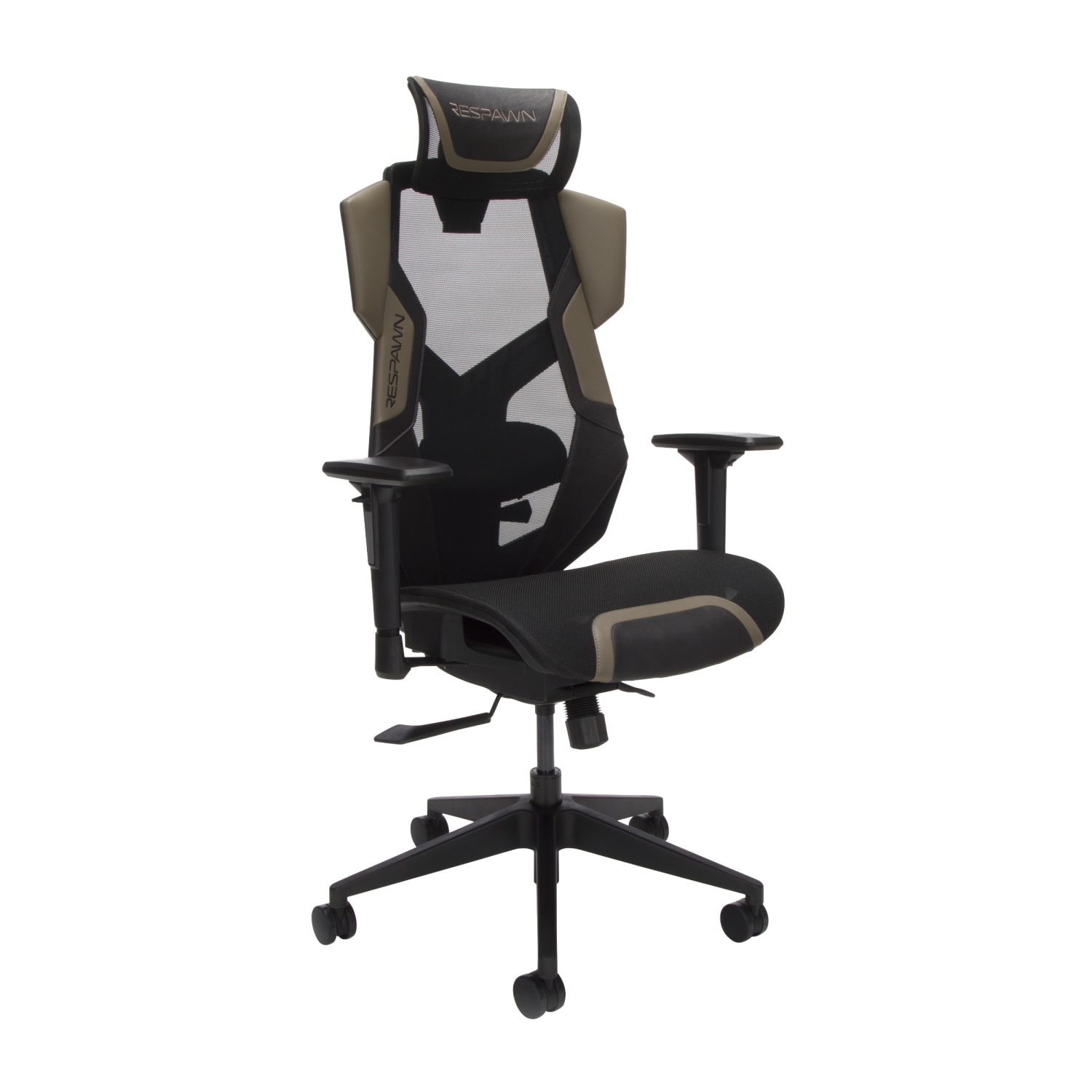 RESPAWN FLEXX Mesh Gaming Chair With Lumbar Support, Brown, RSPPRMB03BRN