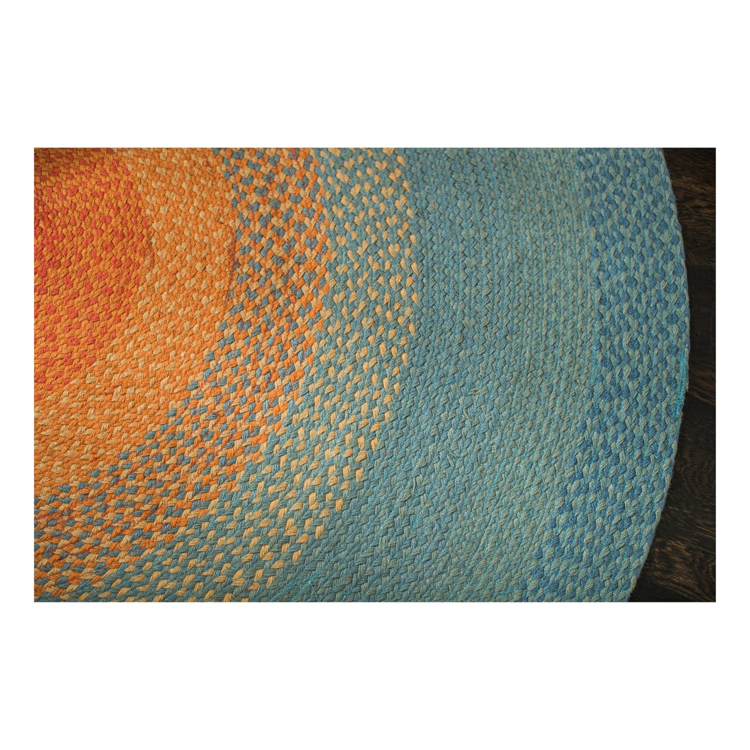Anji Mountain Olwyn Braided Rug, 4ft, Multicolor - Image 5