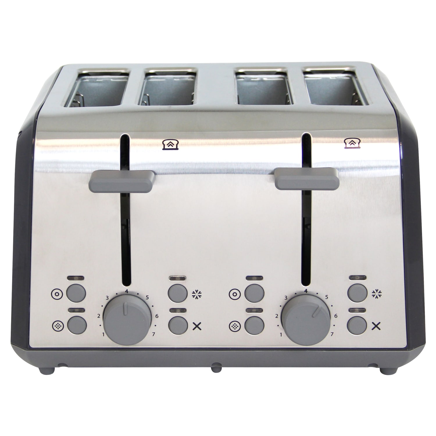 West Bend 4-Slice Toaster, Silver - Image 6