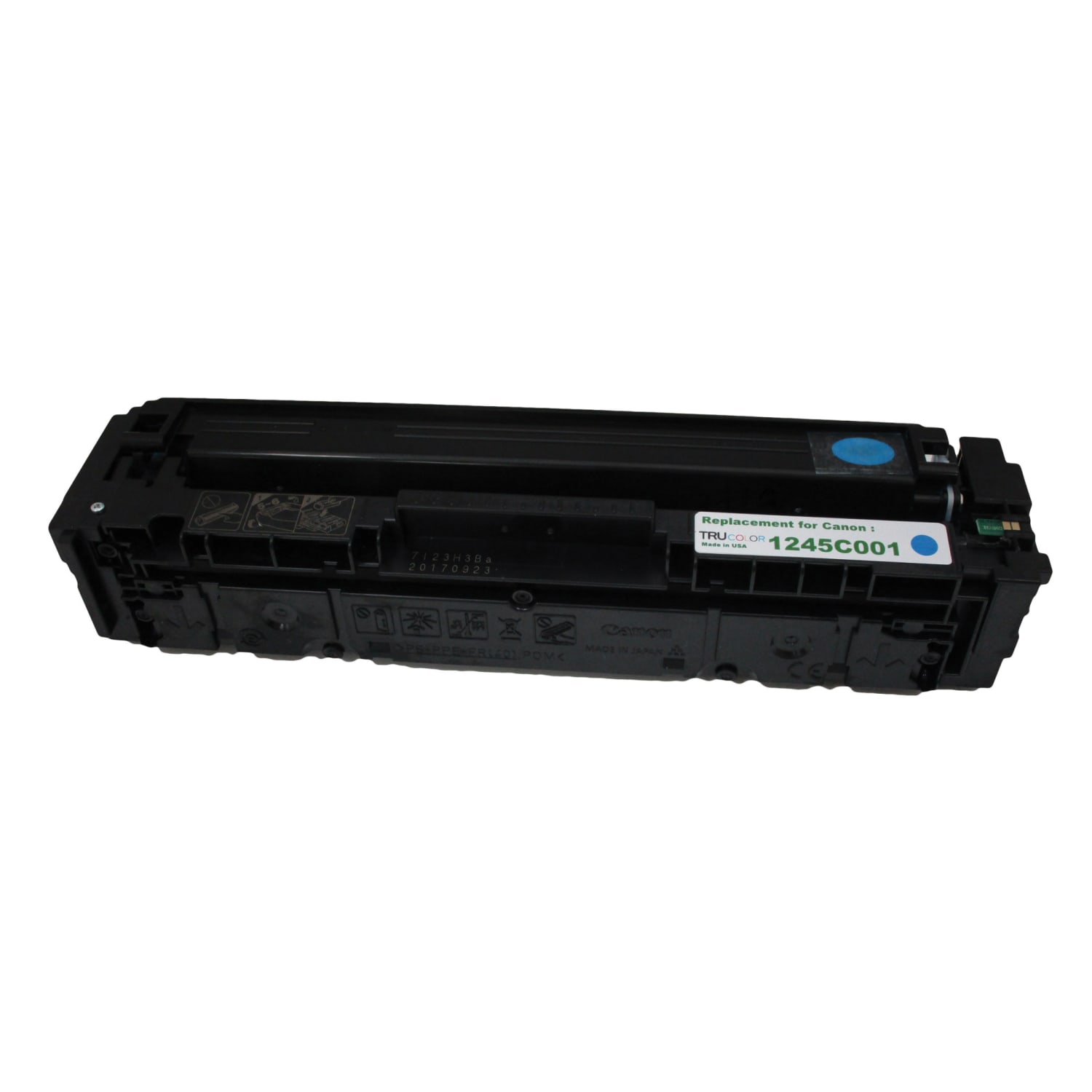 IPW Preserve Remanufactured Cyan High Yield Toner Cartridge Replacement For Canon 045H, 1245C001, 545-245-ODP