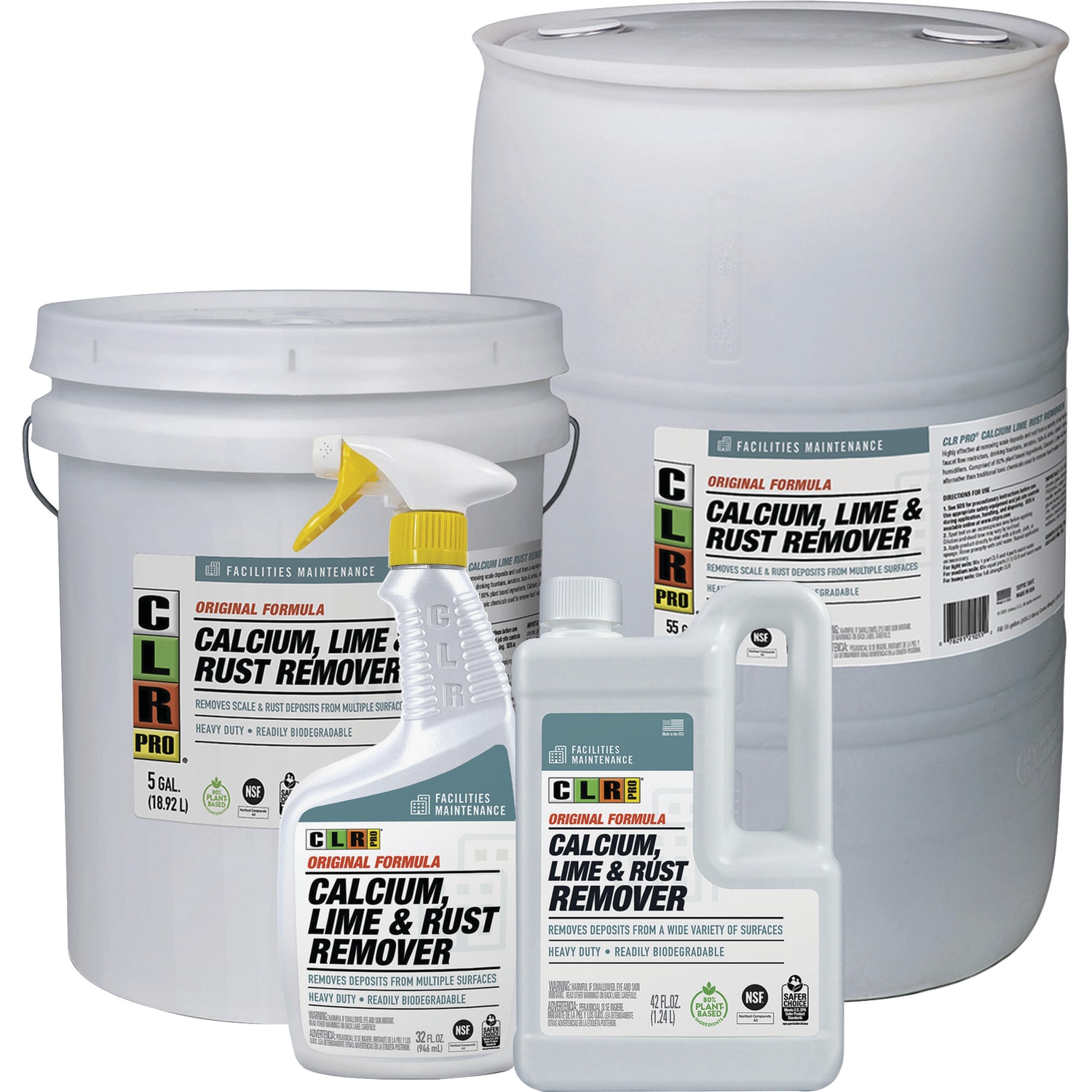 CLR Pro Commercial Calcium Lime & Rust Remover, 128 Oz - Image 3