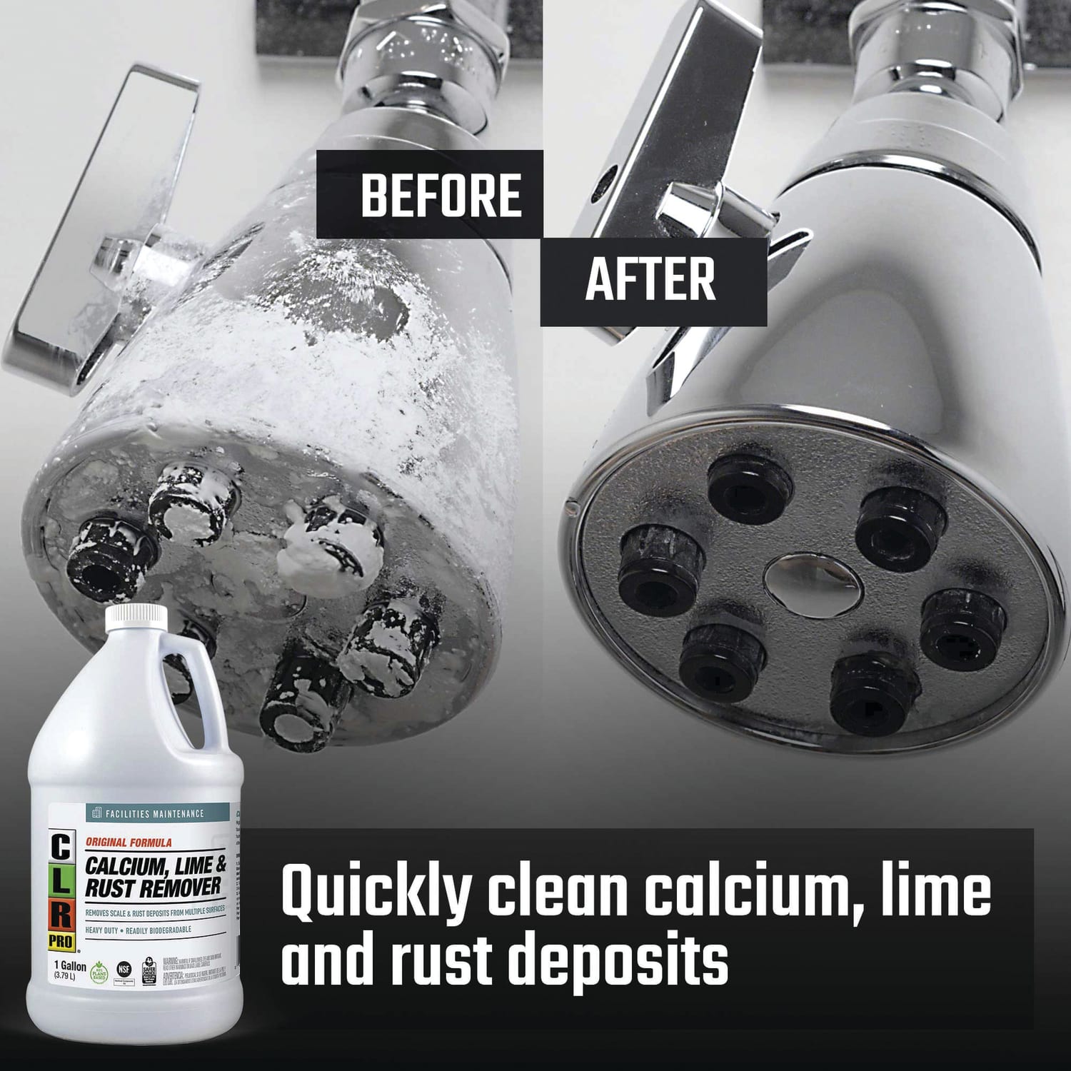 CLR Pro Commercial Calcium Lime & Rust Remover, 128 Oz - Image 6