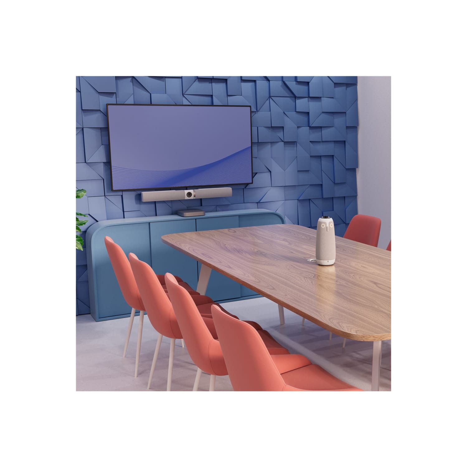 Owl Labs Meeting Owl 3 - Video conferencing kit (Meeting Owl 3 camera, Owl Bar) - Certified for Microsoft Teams - power adapter included - Image 5