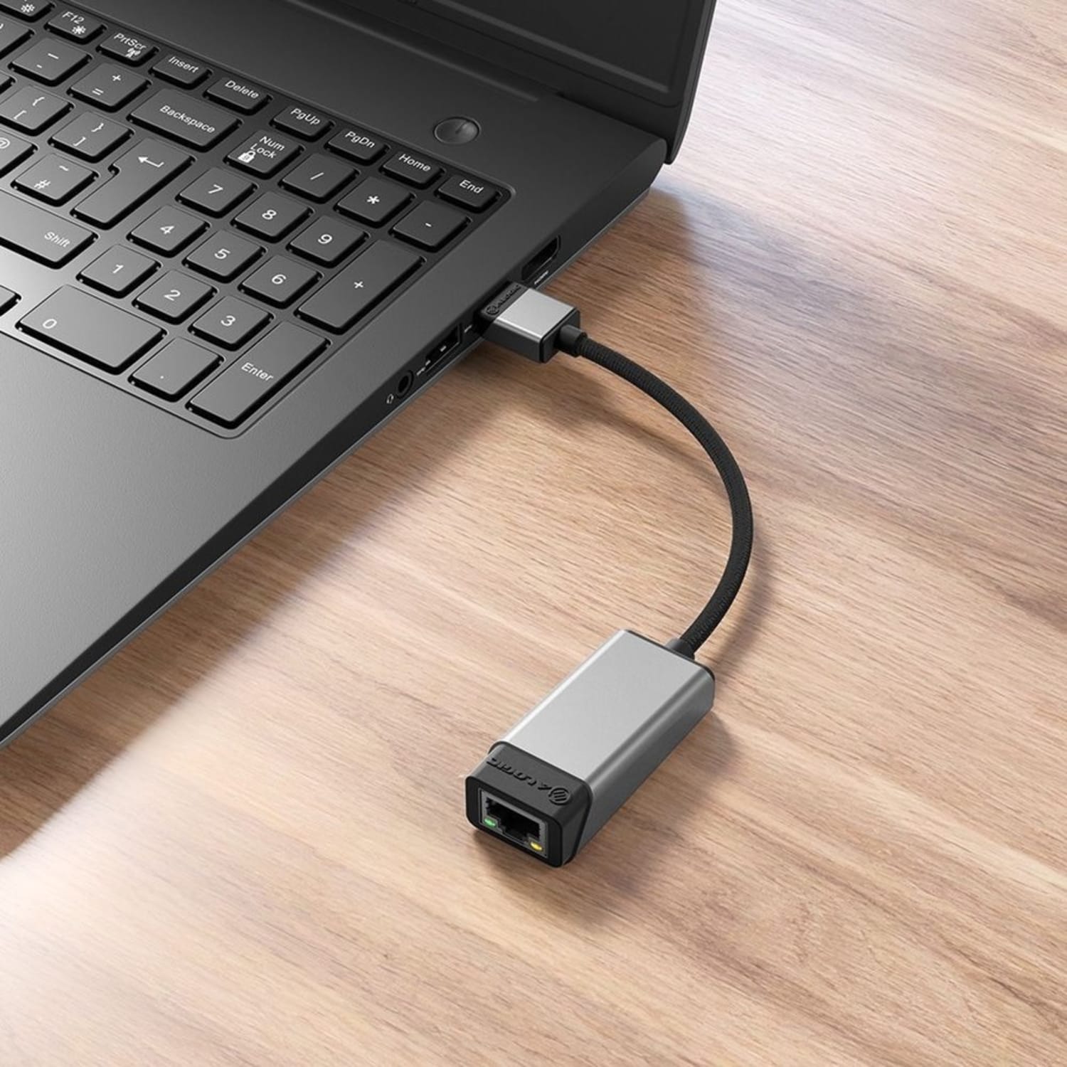 ALOGIC Ultra USB-A (Male) to RJ45 Gbit Ethernet (Female) Adapter - Ultra USB-A (USB 3.0) to RJ45 Gigabit Ethernet Adapter -15cm - Image 3