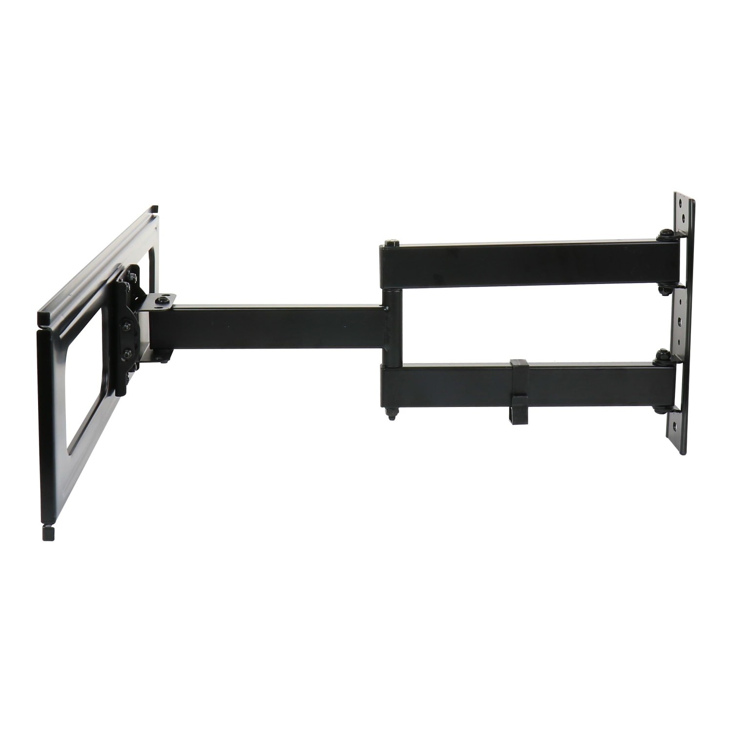 MegaMounts Full-Motion Metal Wall Mount For 32 - 75in Displays, Black - Image 3