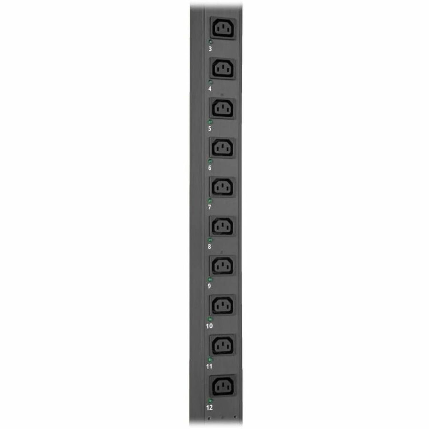 Tripp Lite 7.4kW Single-Phase Switched PDU w/LX Platform Interface, 230V Output, IEC 309 32A Blue, 10 ft. Cord, 0U, TAA - PDUMV32HVNETLX - Image 6
