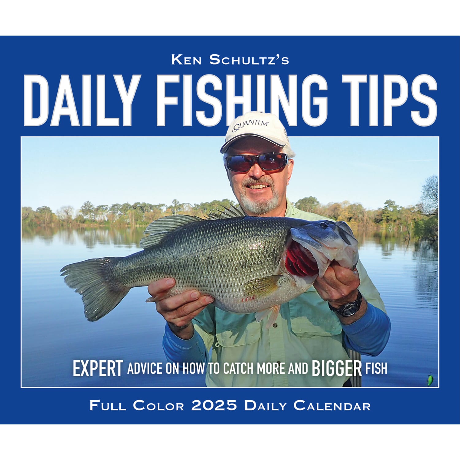 2025 Willow Creek Press Daily Desk Box Calendar, Hobbies, 5-1/2in x 6-1/4in, Ken Schultzs Daily Fishing Tips, January To December, 40904 - Image 5