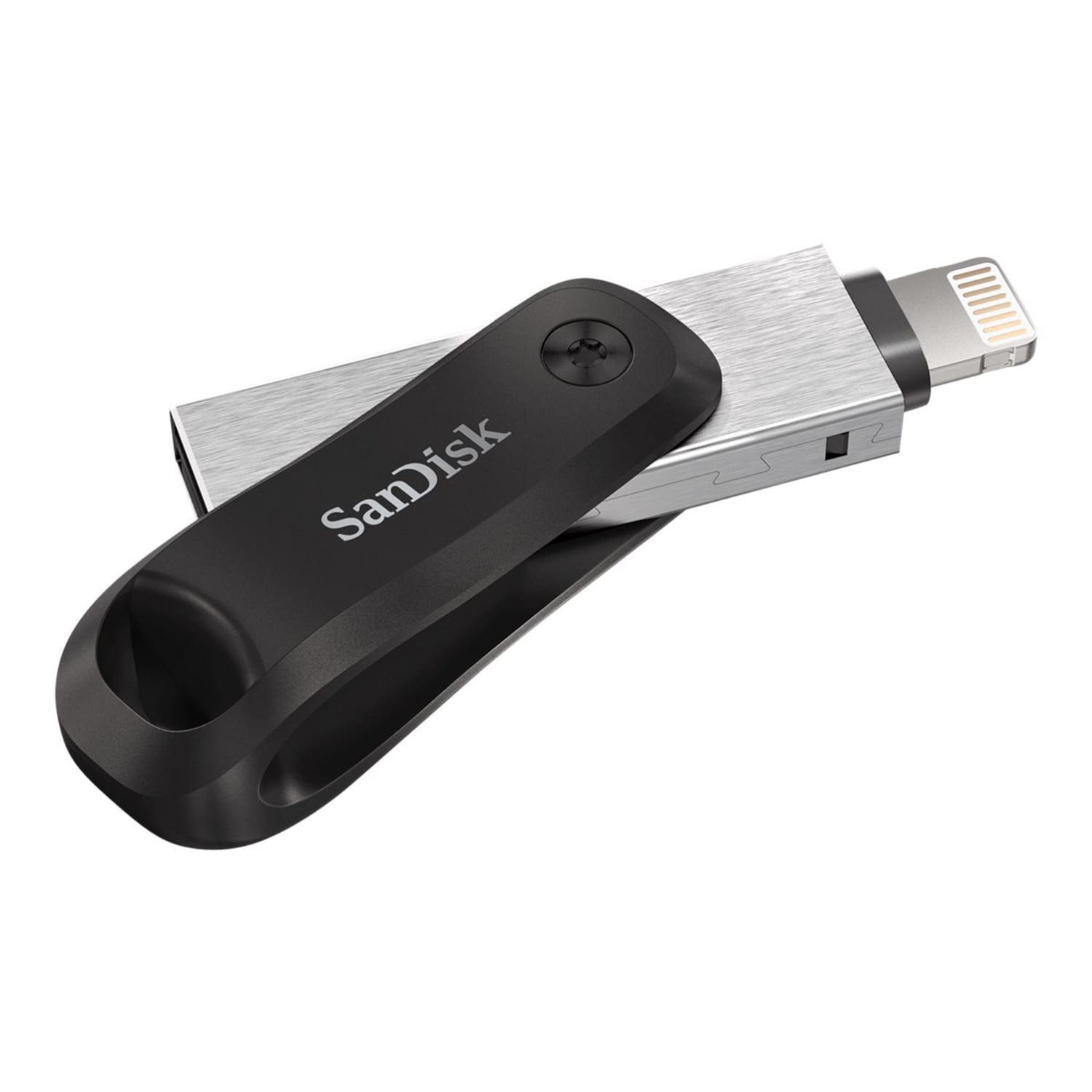 SanDisk iXpand Mobile Storage Flash Drive, 128GB, Silver - Image 3