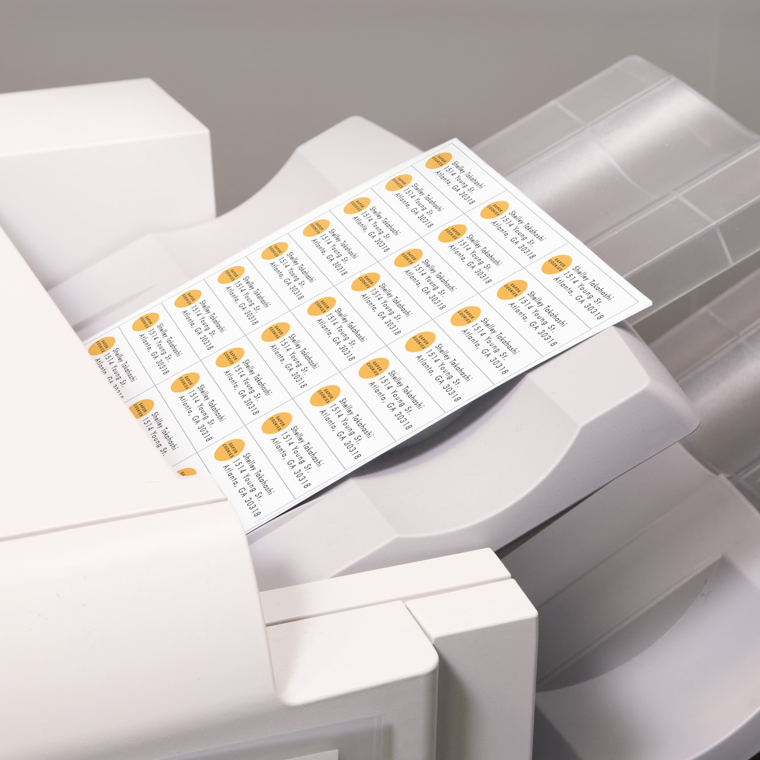 Avery Copier Permanent Address Labels, 5332, 1in x 2 13/16in, White, Pack Of 8,250 - Image 4