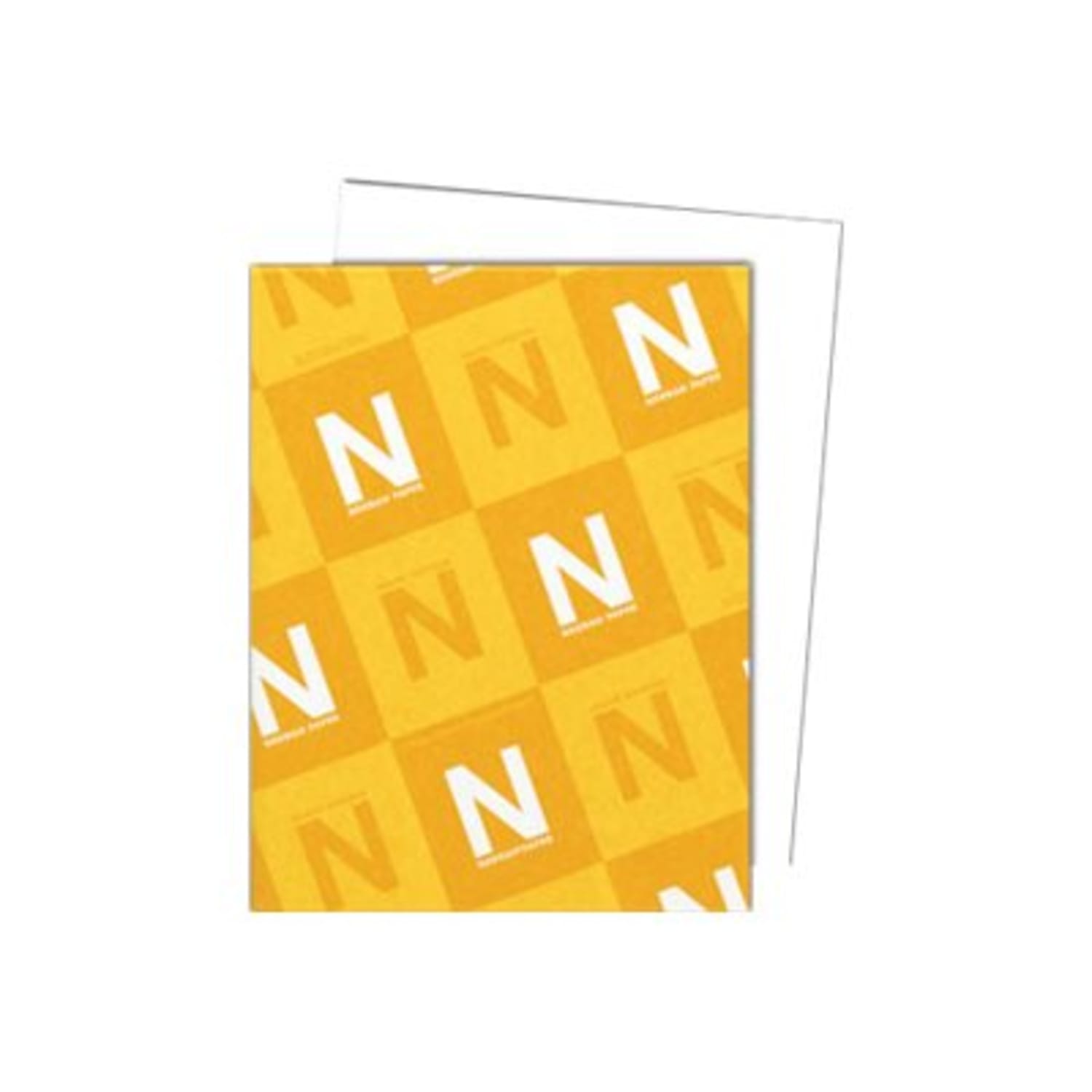 Neenah Exact Index Card Stock, 8 1/2in x 11in, 110 Lb., Canary, Pack Of 250 Sheets - Image 3