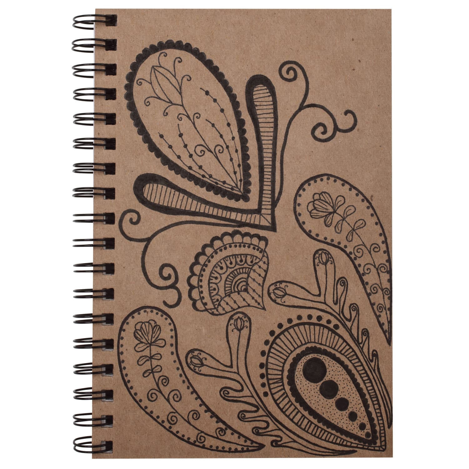 Pacon UCreate Create Your Own Cover Sketch Diaries, 9in x 6in, Natural, 50 Sheets, Pack Of 6 Diaries - Image 5
