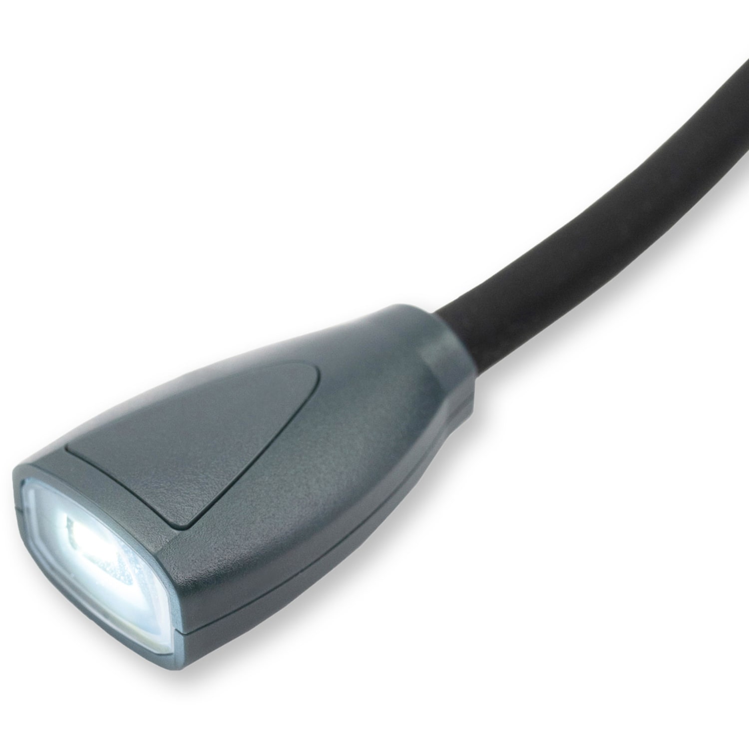 Carson 70-Lumen Adjustable 2 COB LED Neck Light, 11-3/4inx 1-15/16in, Gray - Image 6