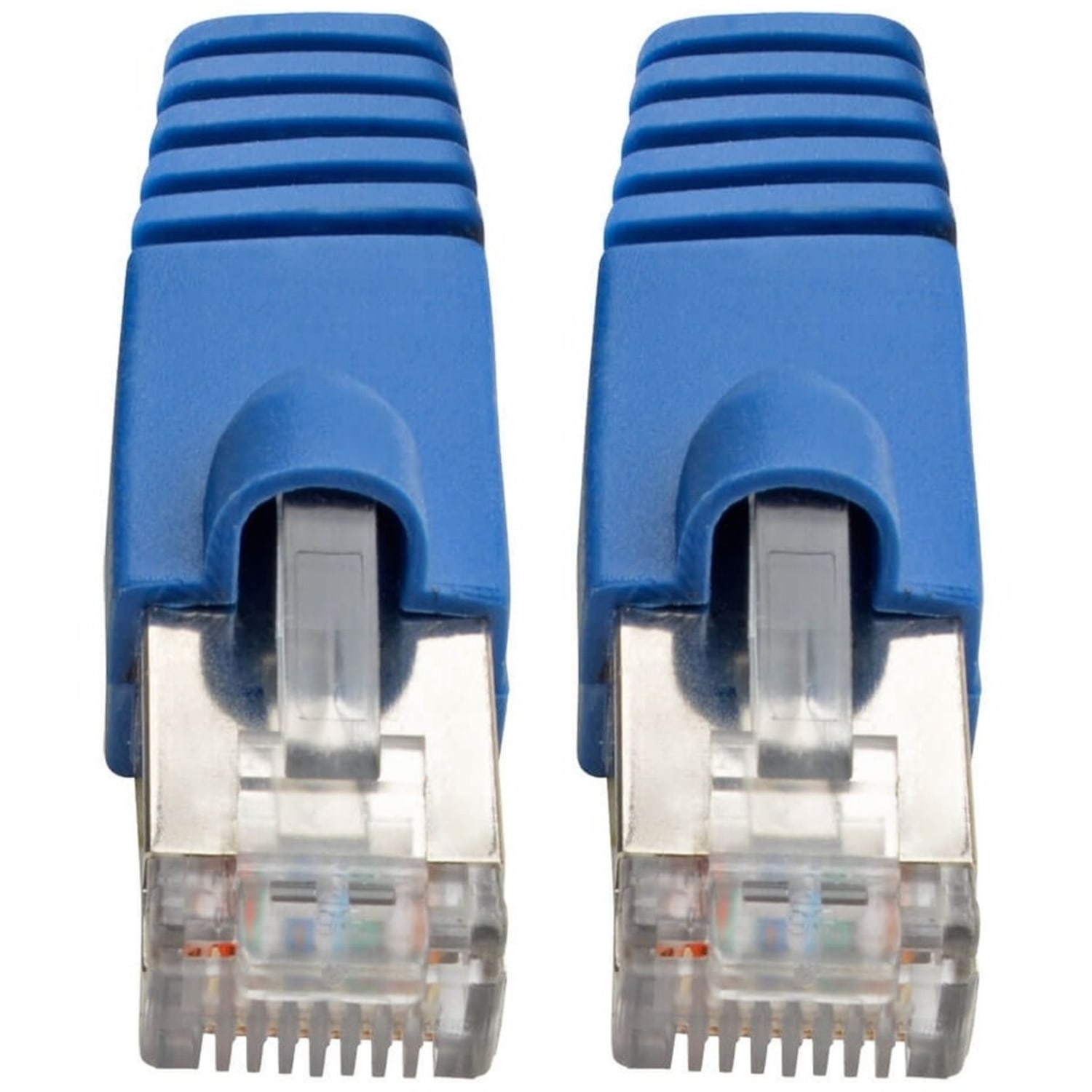 Tripp Lite 7ft Augmented Cat6 Cat6a Shielded 10G Patch Cable RJ45 M/M Blue - First End: 1x RJ-45 Male Network - N262007BL - Image 4