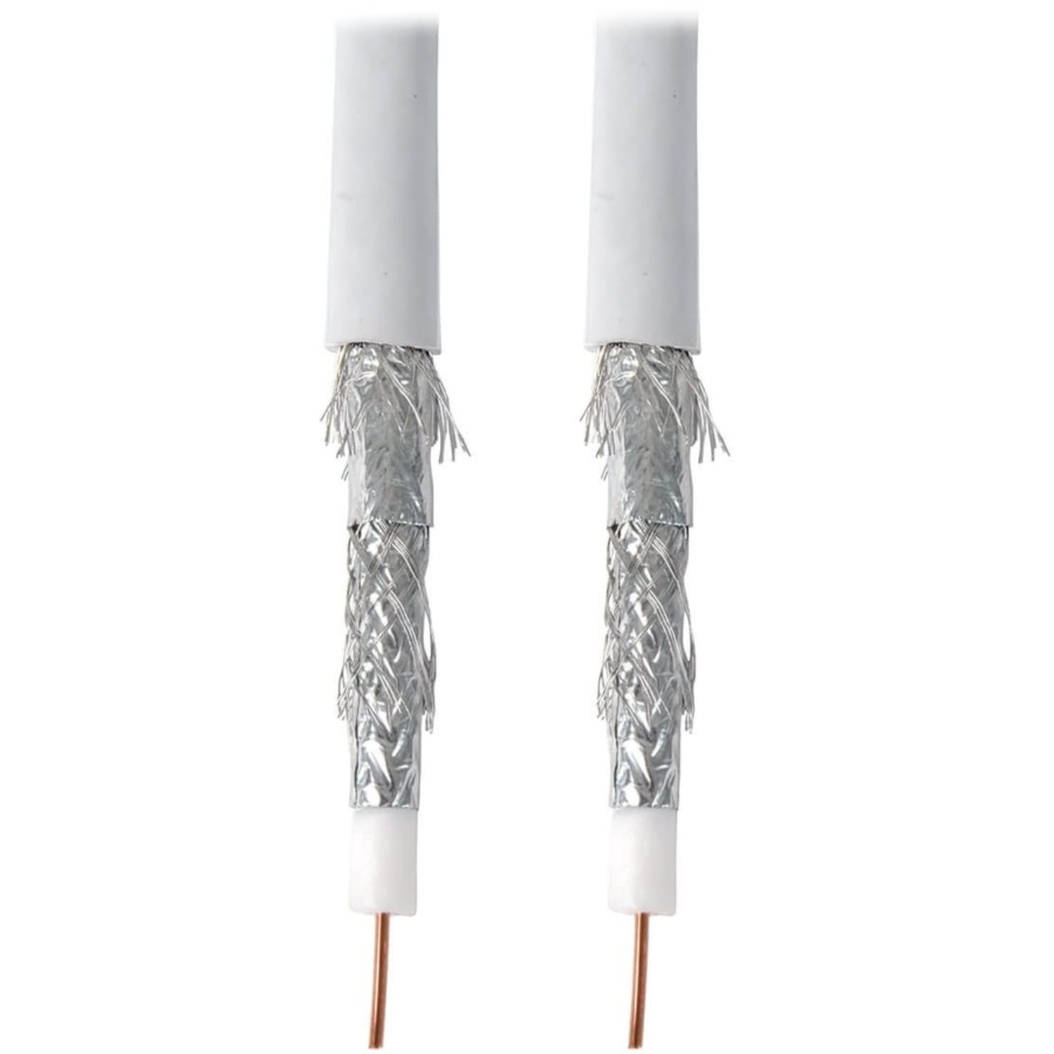 Eaton Tripp Lite Series RG6/U Quad-Shield CMR-Rated Coaxial Cable, White, 1000 ft. (304.8 m) - Coaxial - 1000 ft - White - A224-01K-WH - Image 5